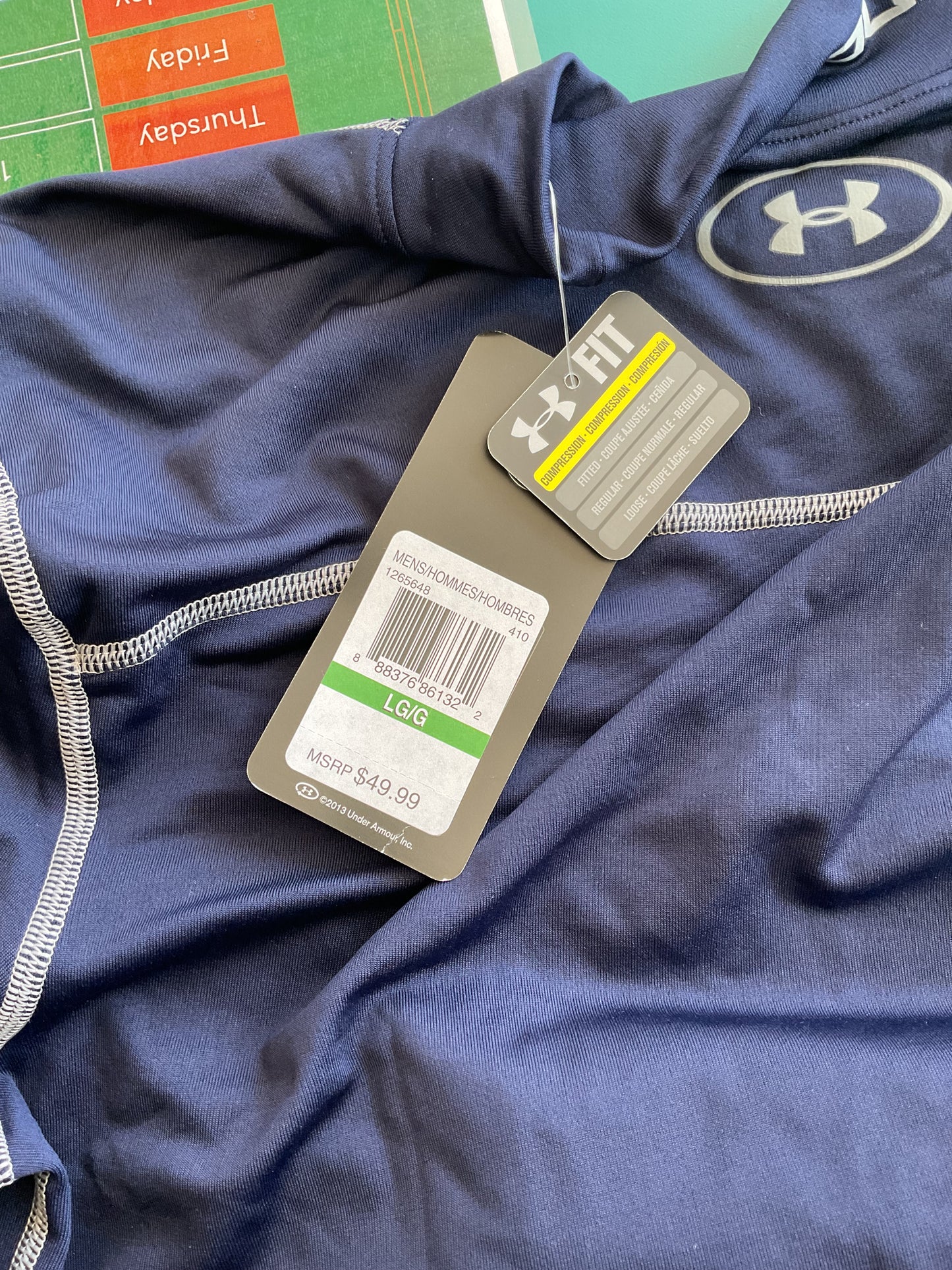 Brand New Under Armour Cold Gear Compression Shirt