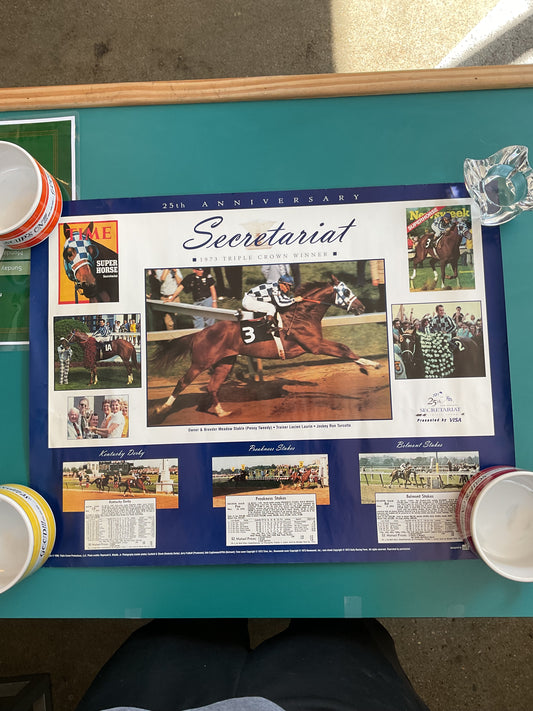 Secretariat 25th Anniversary Poster