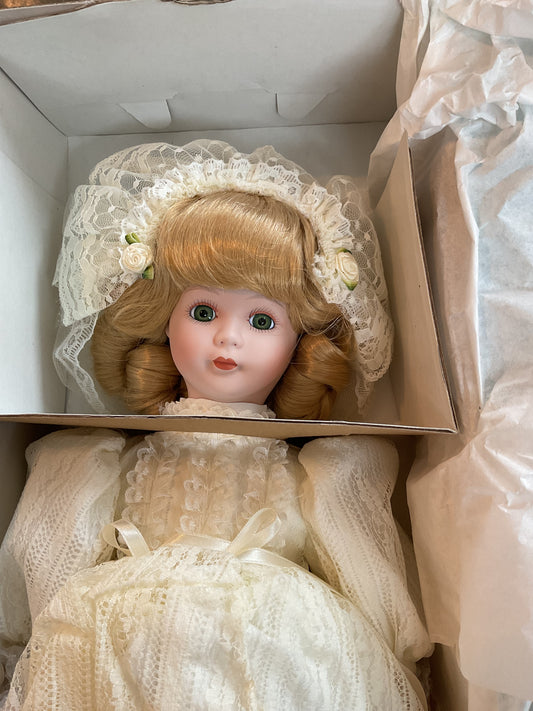 Rare Bridal Doll 18in Design Debut Doll with Box