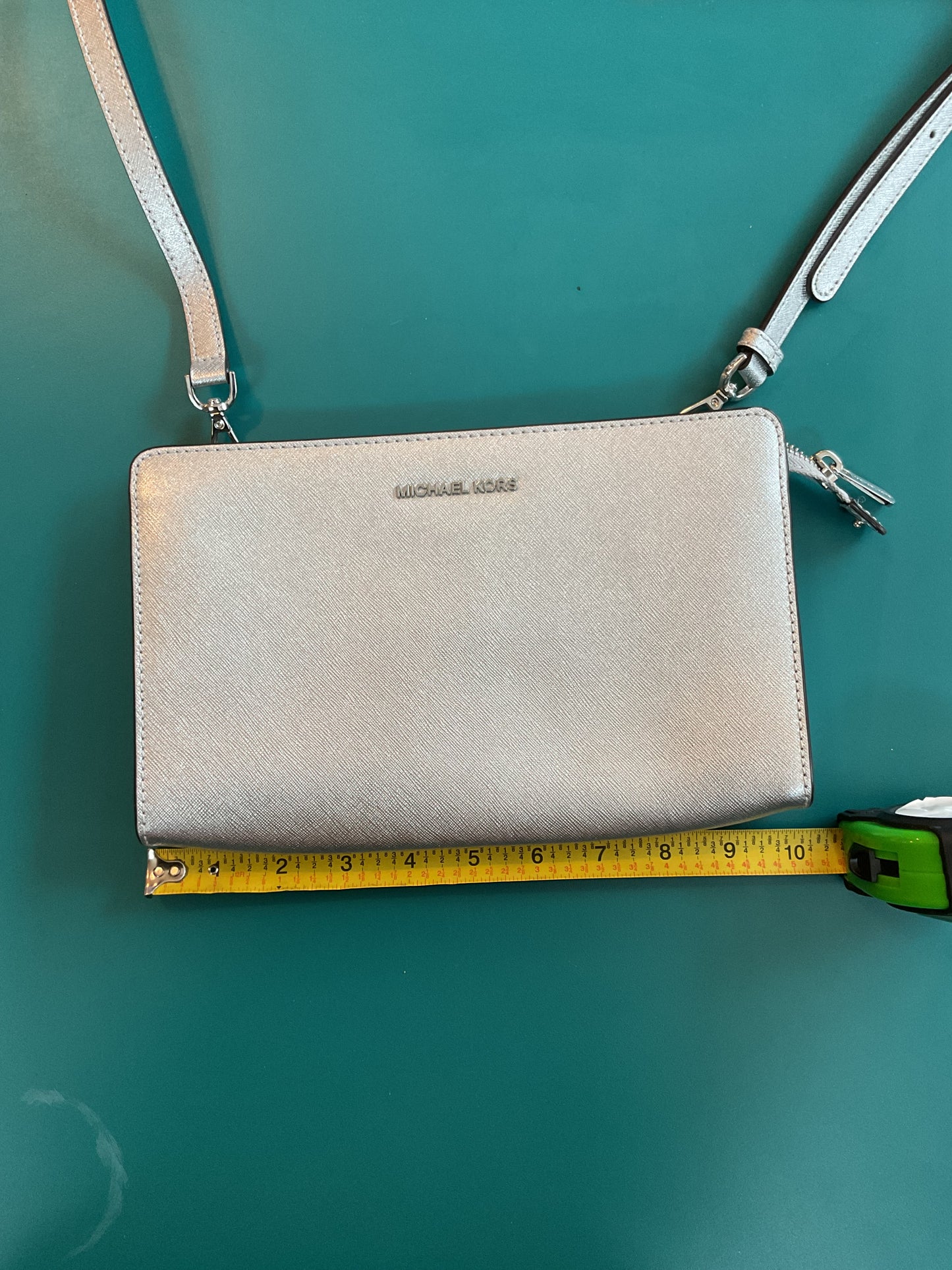 Michael Kors Metallic Silver Bag