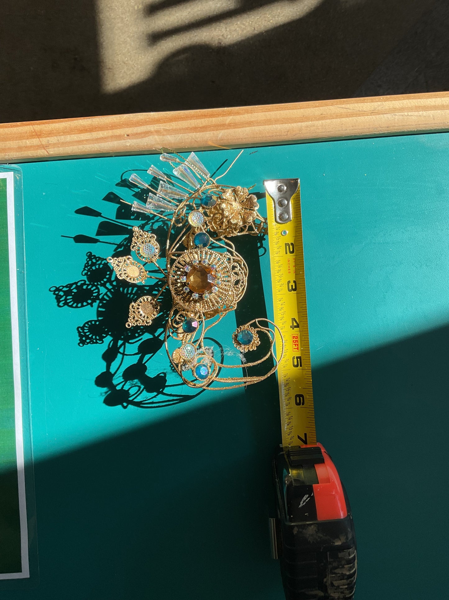 Beautiful Ornate Seahorse Ornament