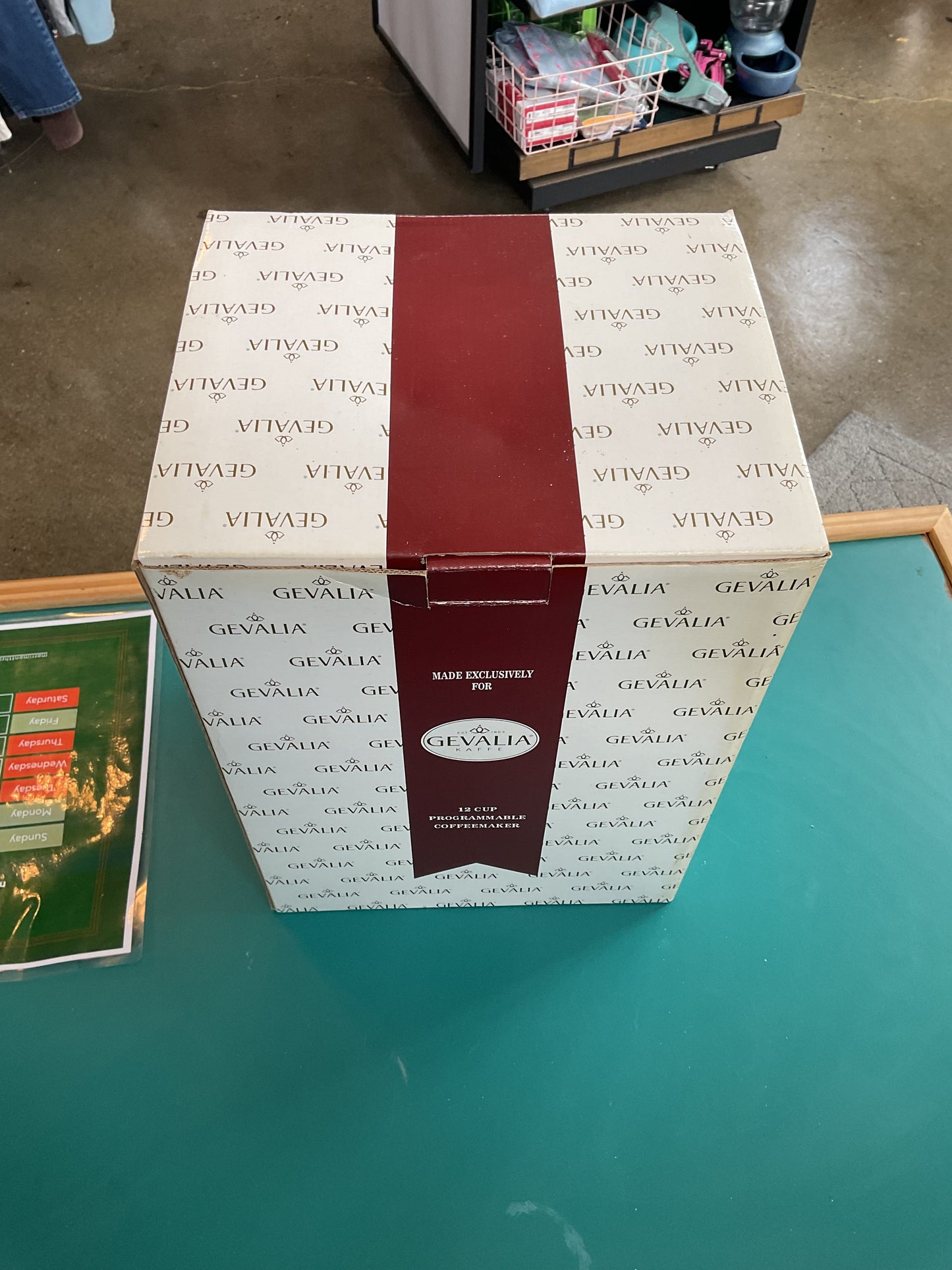 Gevalia P-85 Coffee Maker Never Used Open Box