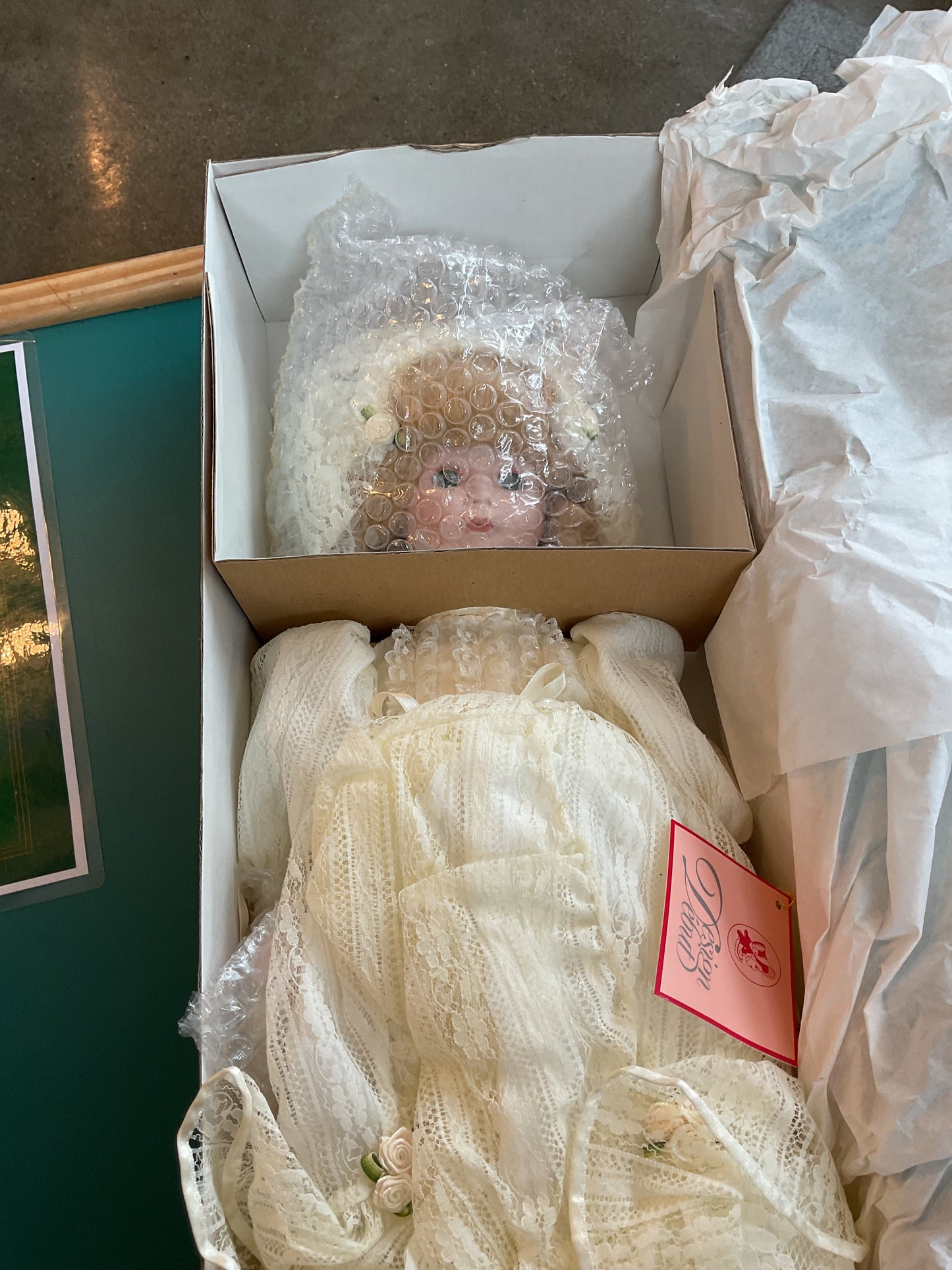 Rare Bridal Doll 18in Design Debut Doll with Box