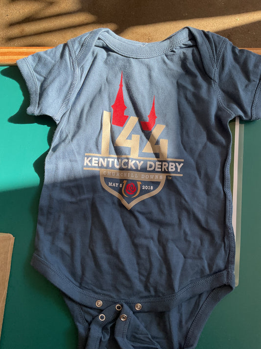 Baby Onesie 18 Months Commemorating 144 KY Derby in 2018