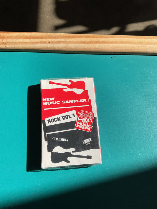 Coca-Cola New Music Sampler Cassette Tape Rock Volume 1!
