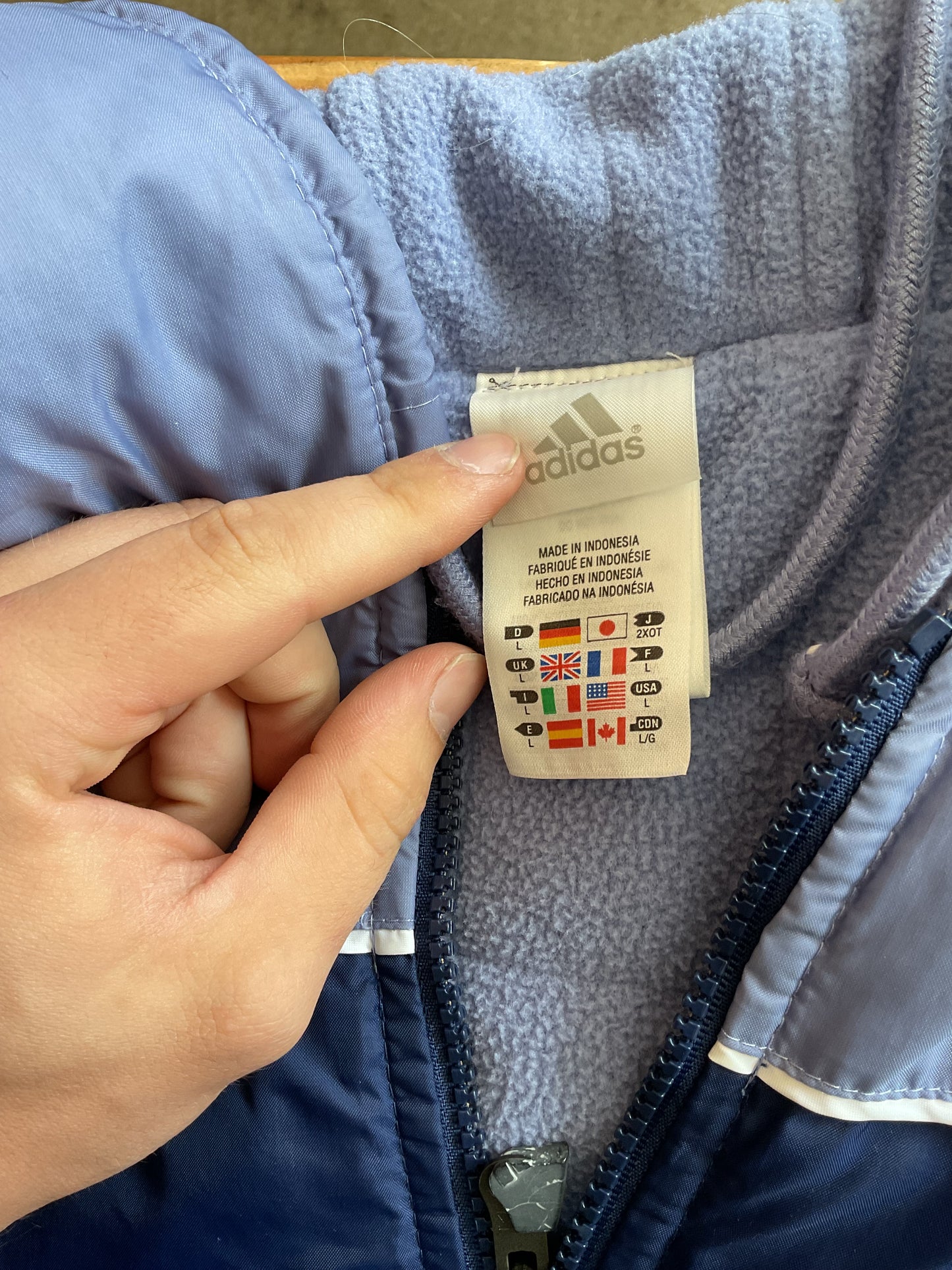 Women’s Adidas Reversible Coat Size Large