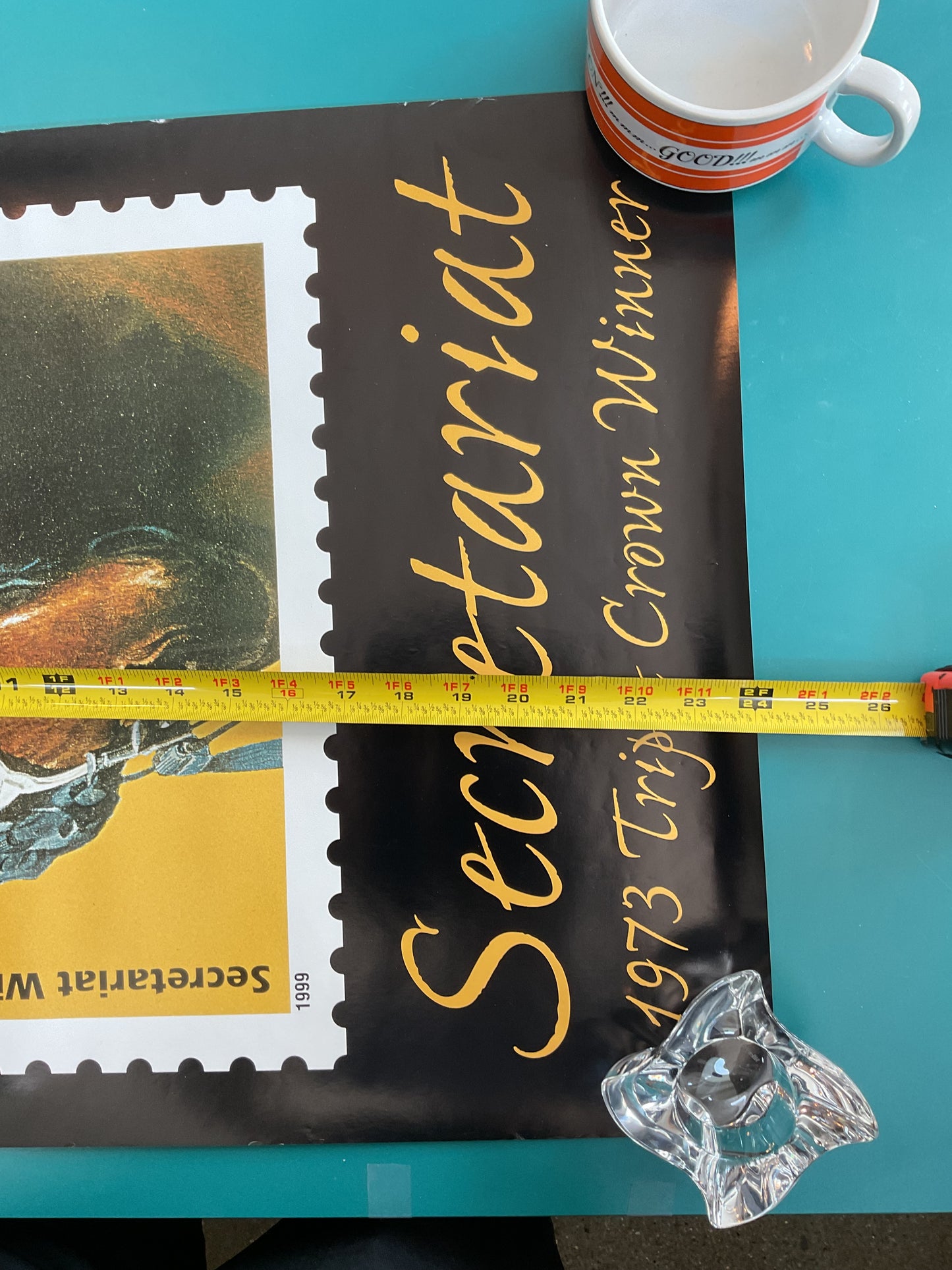 Secretariat Triple Crown Winner Stamp Poster