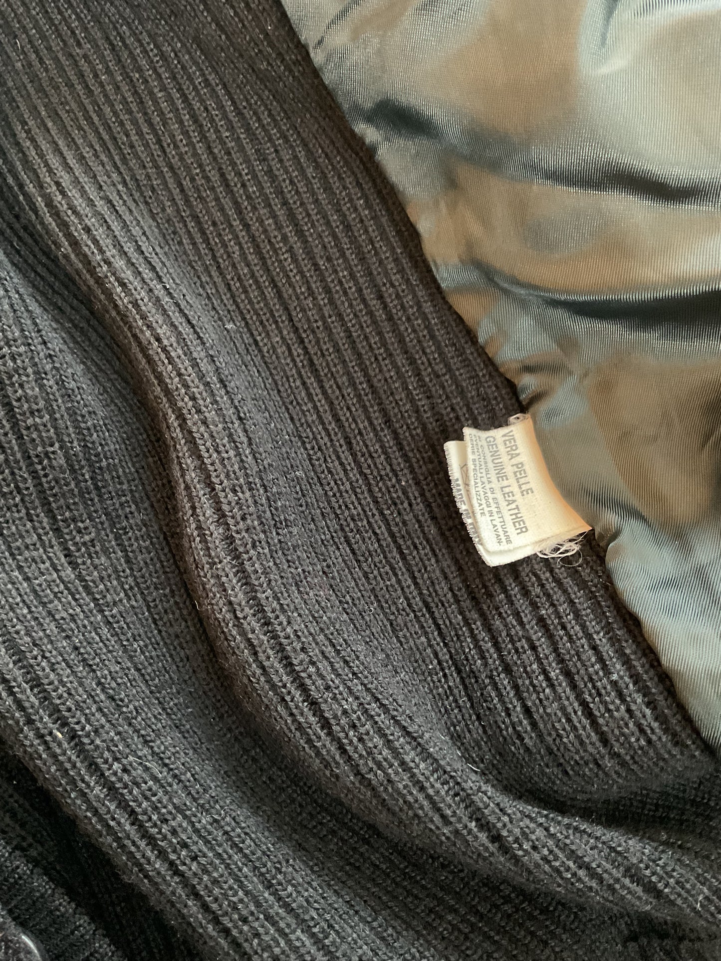 Vintage Italian Cardigan Knitwear Malagrida Size XL