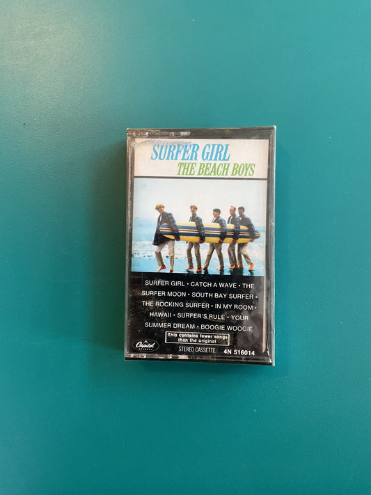 Original Sealed Cassette Tape of Surfer Girl by The Beach Boys