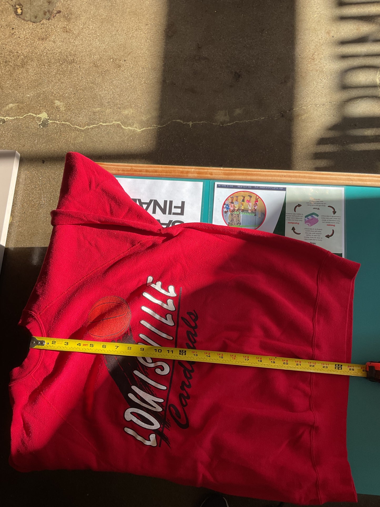 Vintage University of Louisville Cardinals Basketball Sweatshirt