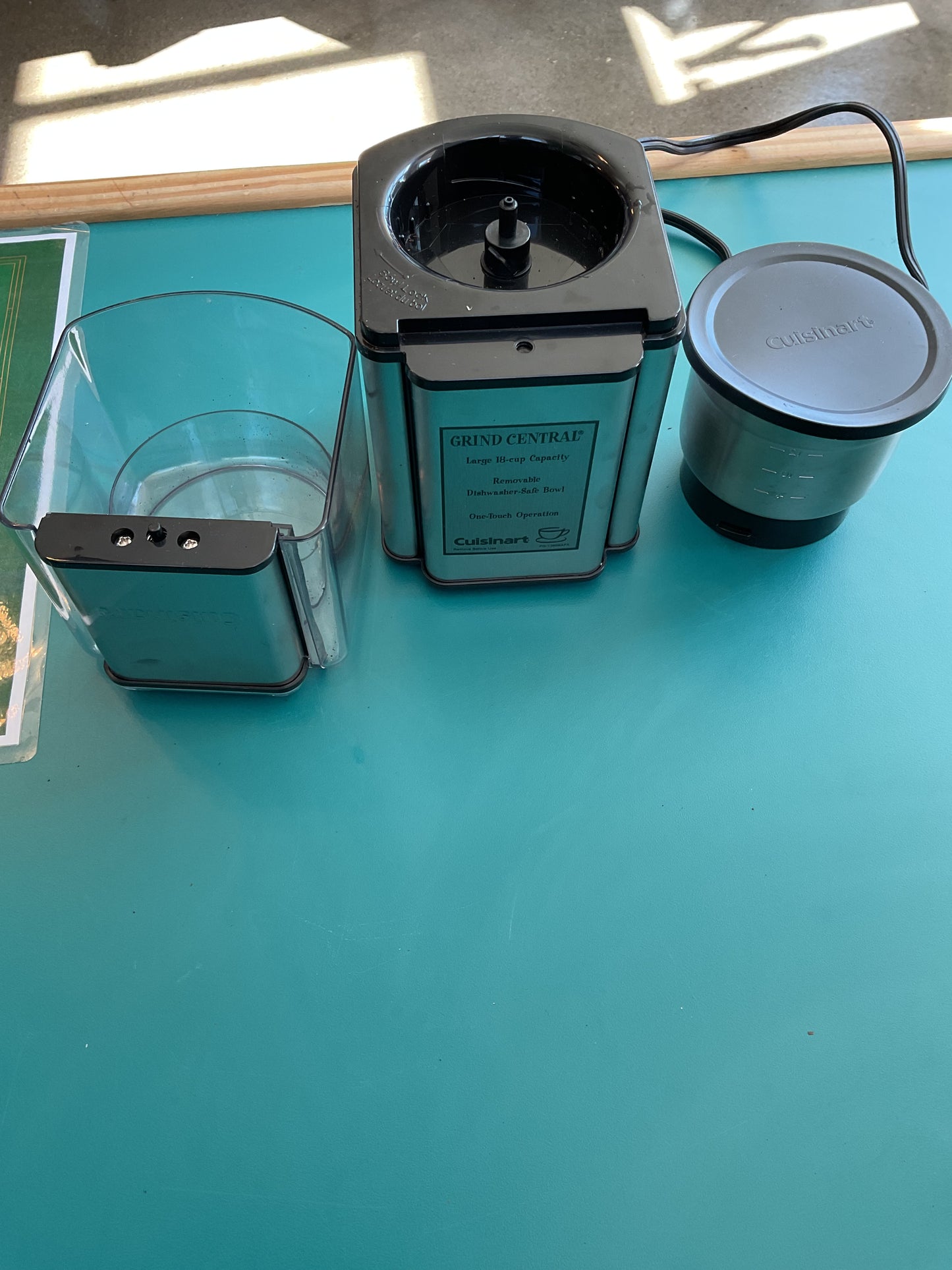 Cuisinart Coffee Grinder Large 18 Cup Capacity
