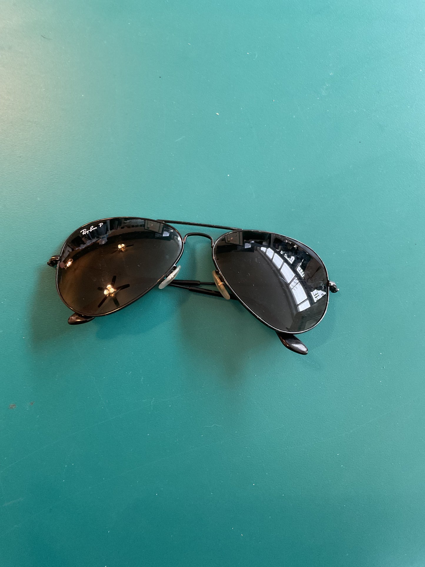 Ray-Ban P Aviator Polarized Sunglasses Made in Italy