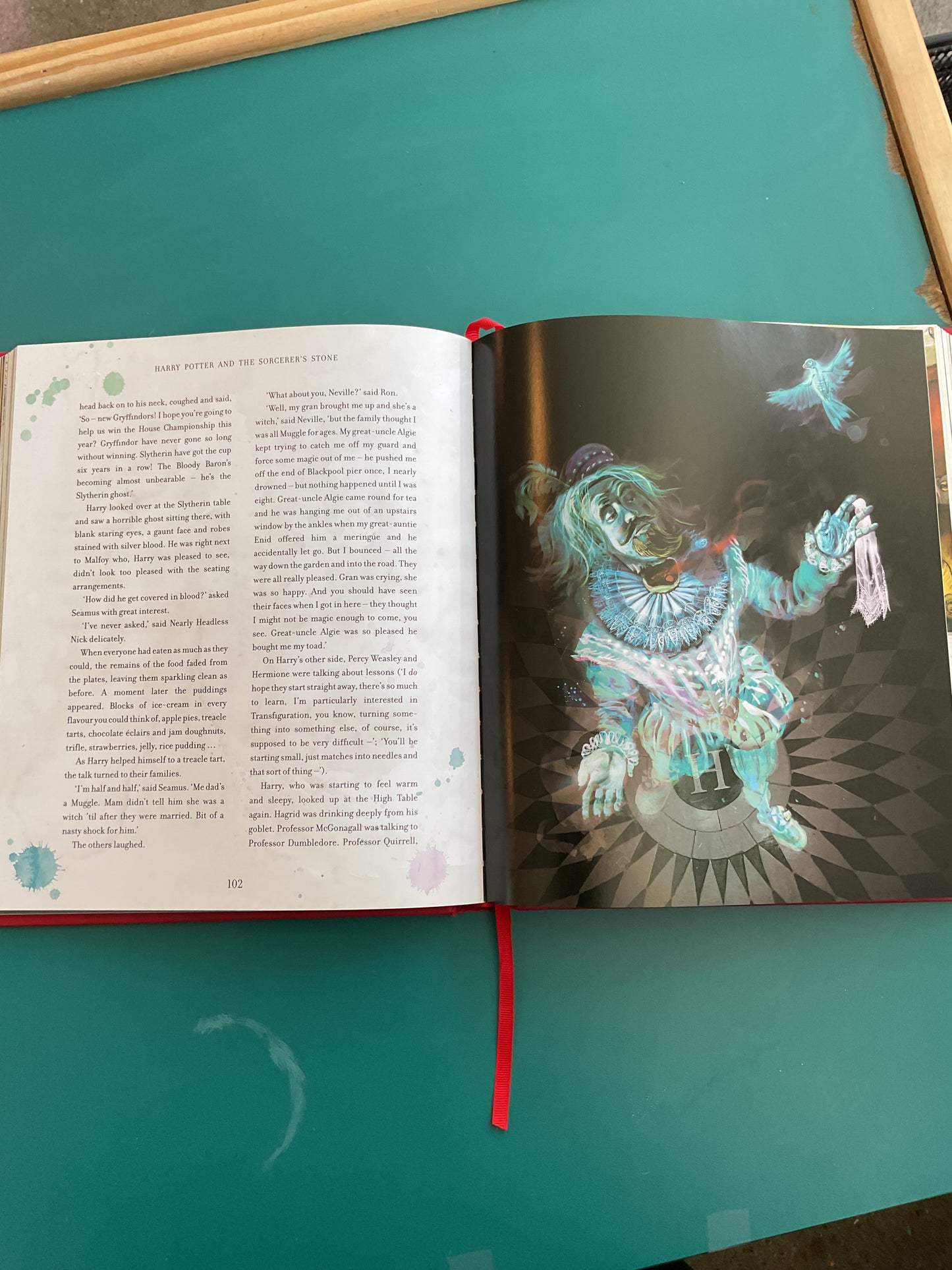 Harry Potter and The Sorcerer’s Stone Illustrated Novel