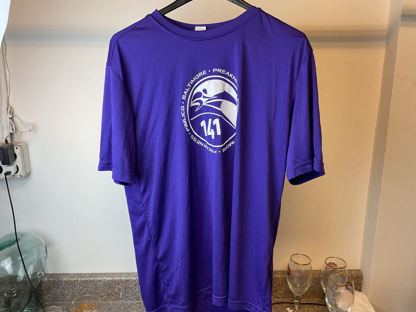 Purple Preakness 141 T-Shirt S