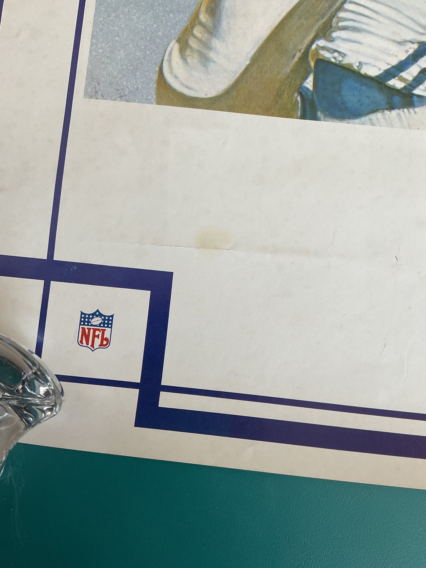 Vintage Baltimore Colts NFL Poster