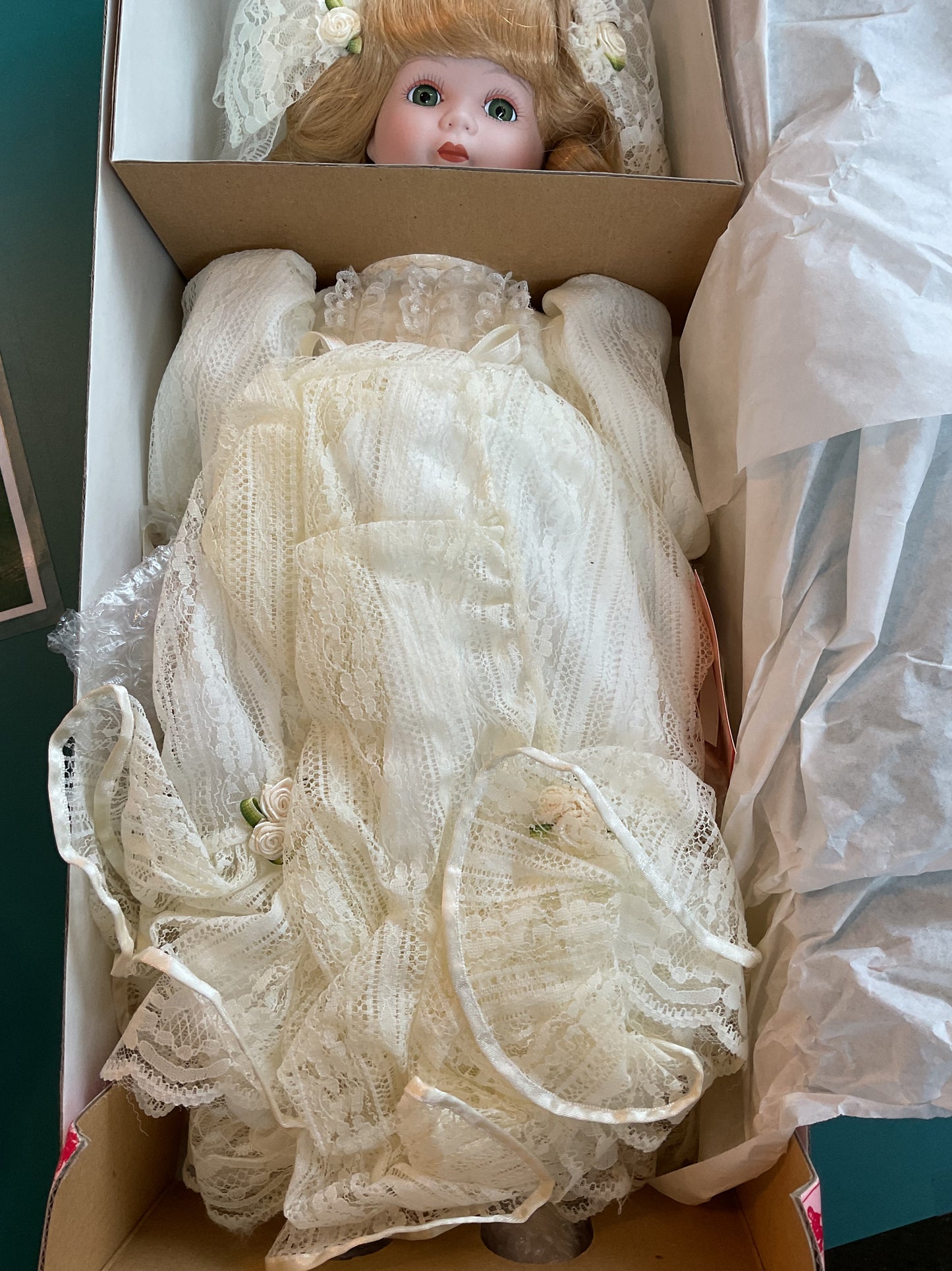 Rare Bridal Doll 18in Design Debut Doll with Box