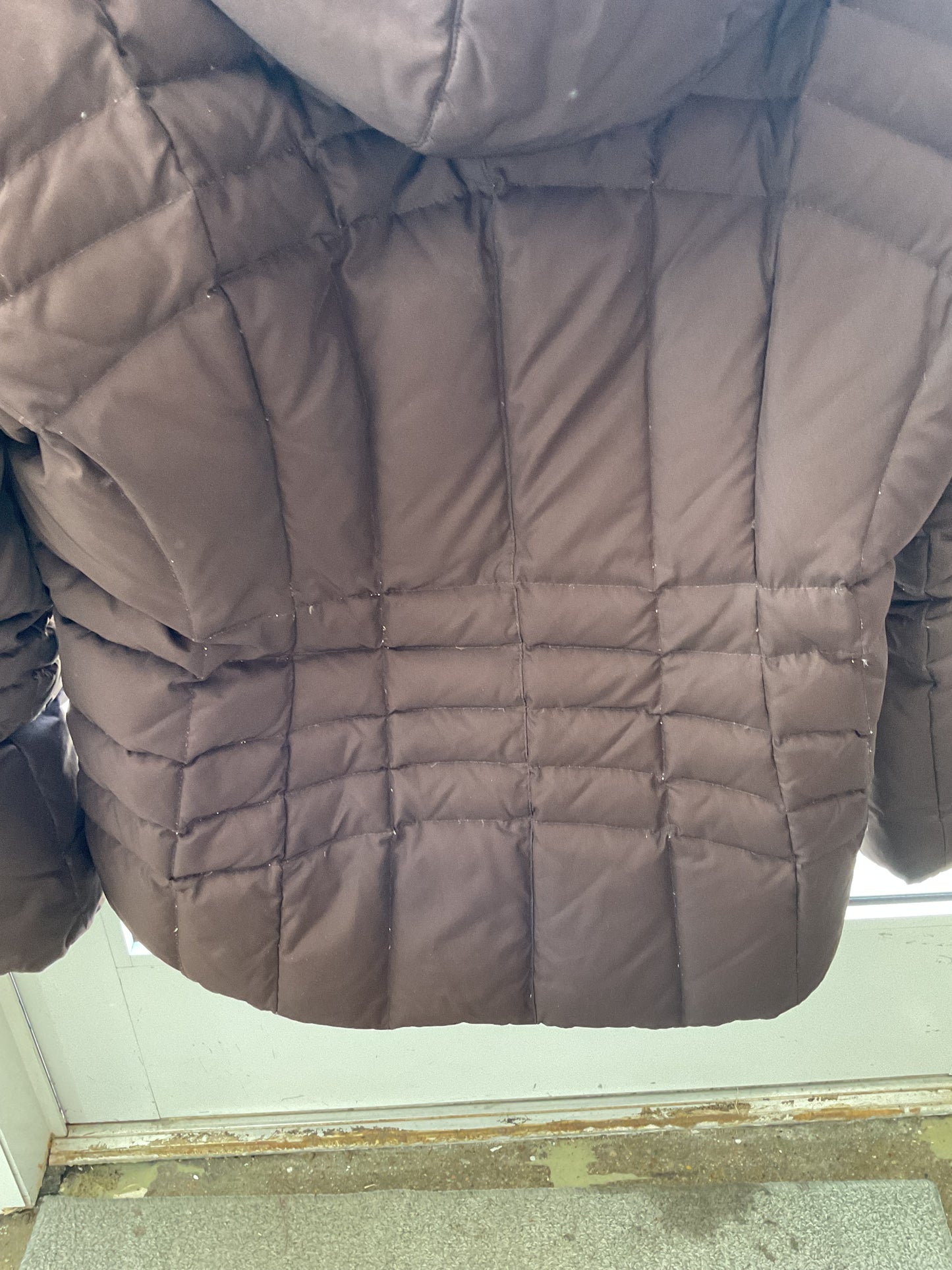 Brown Calvin Klein Down Coat with Hood size 1X