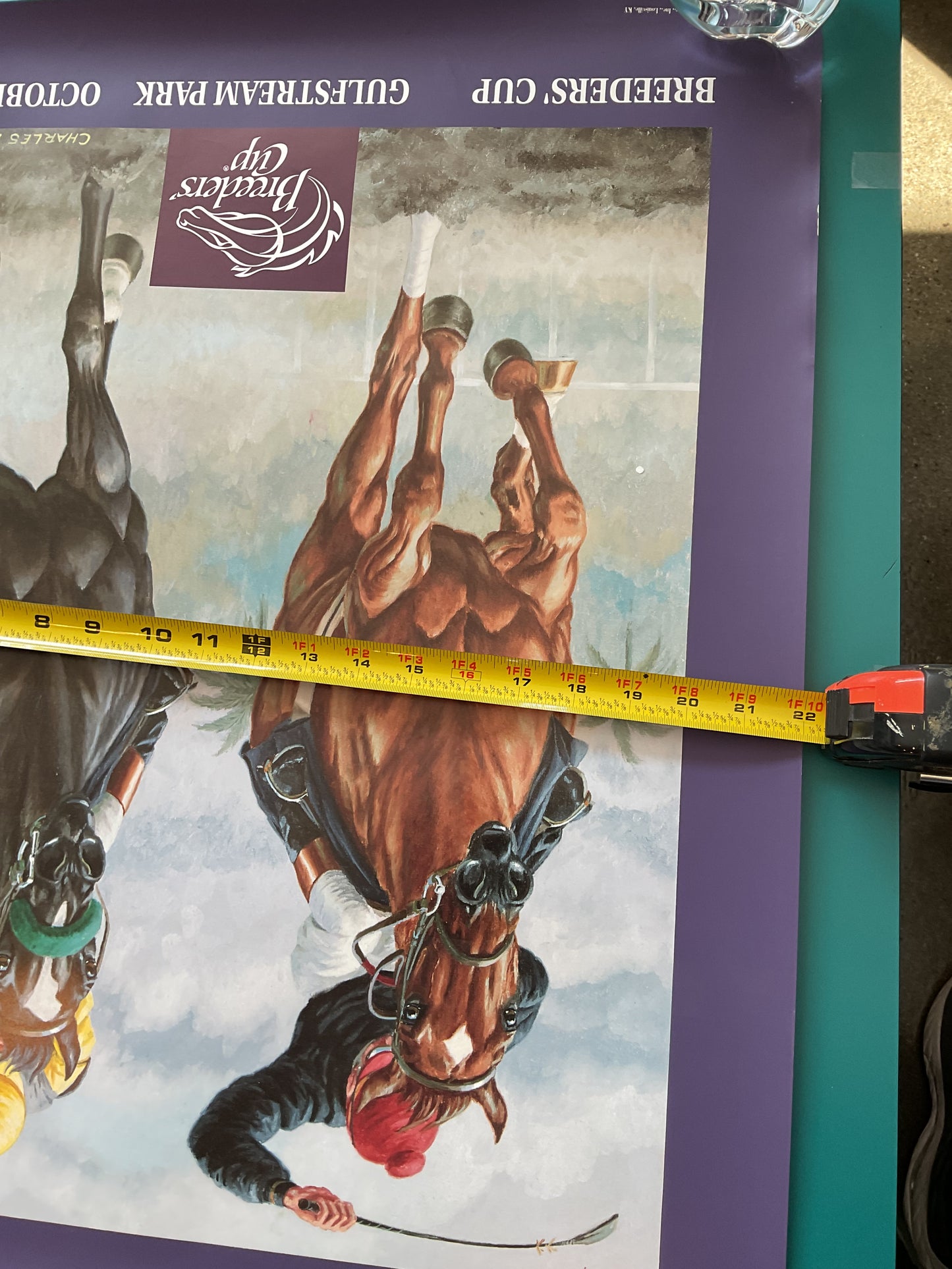 Breeders Cup 1992 Poster Charles Manley Tyler