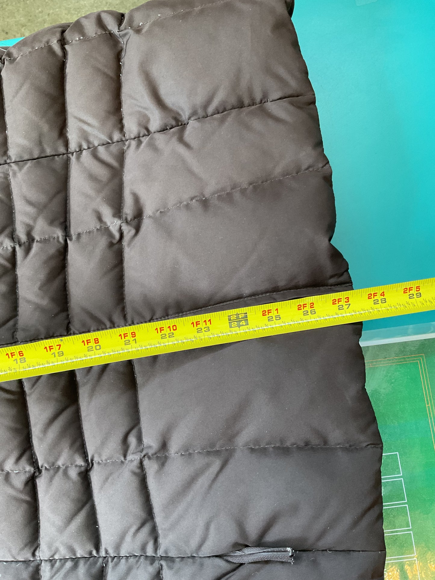 Brown Calvin Klein Down Coat with Hood size 1X