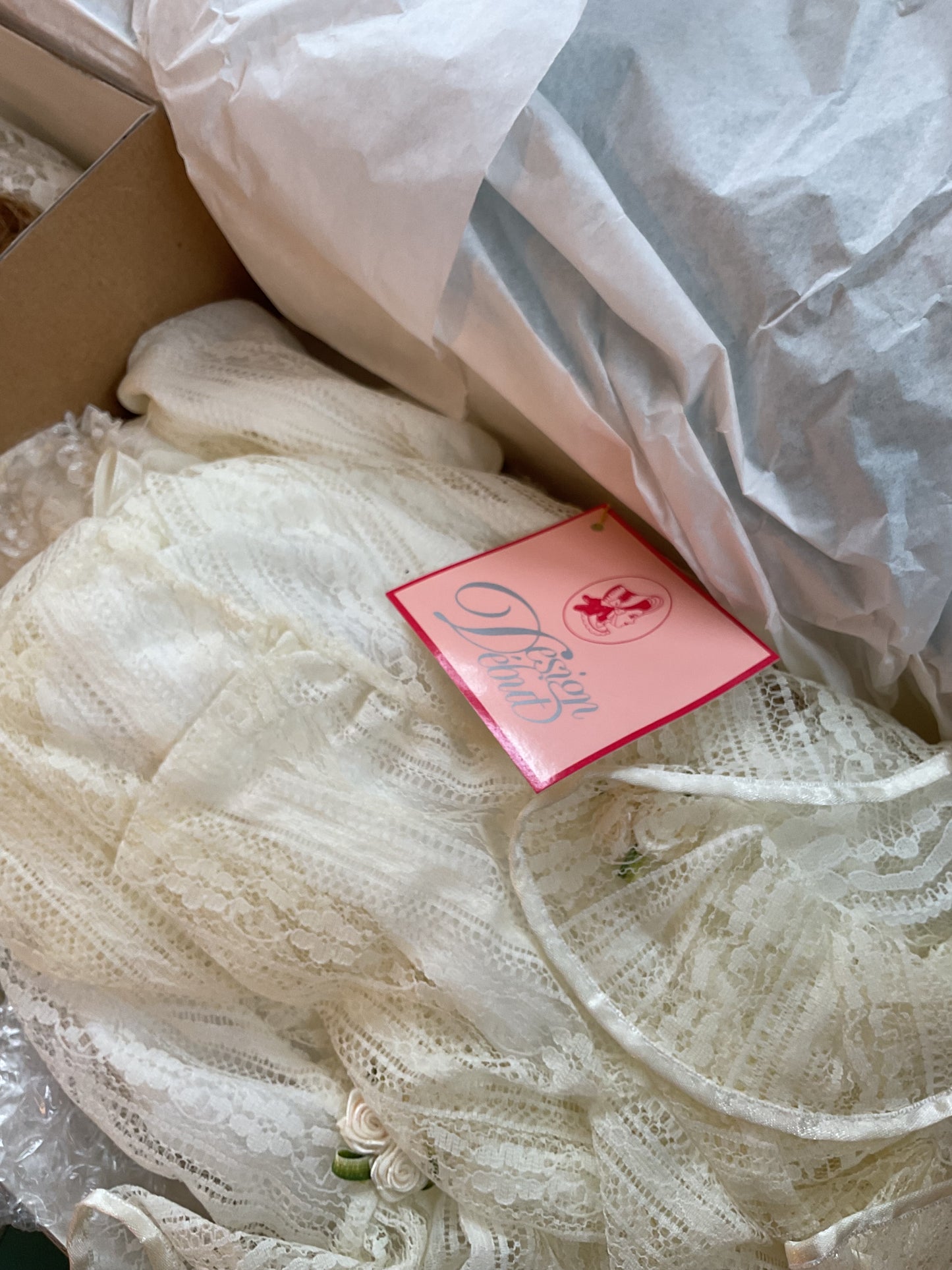 Rare Bridal Doll 18in Design Debut Doll with Box