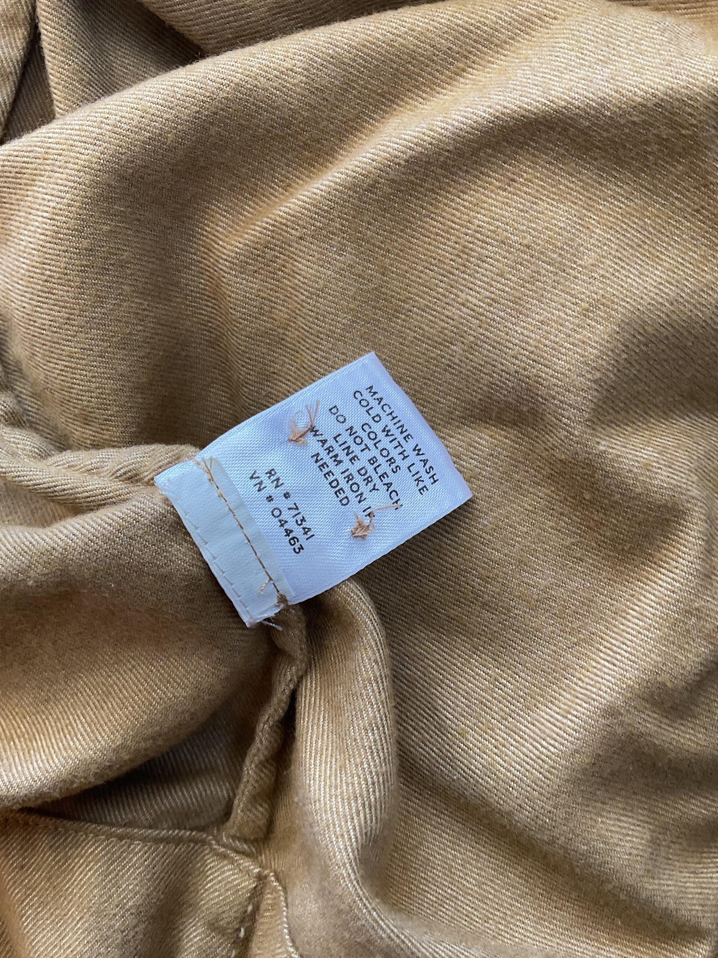 L.L. Bean Super Soft Light Brown Long Sleeve Dress Size 6
