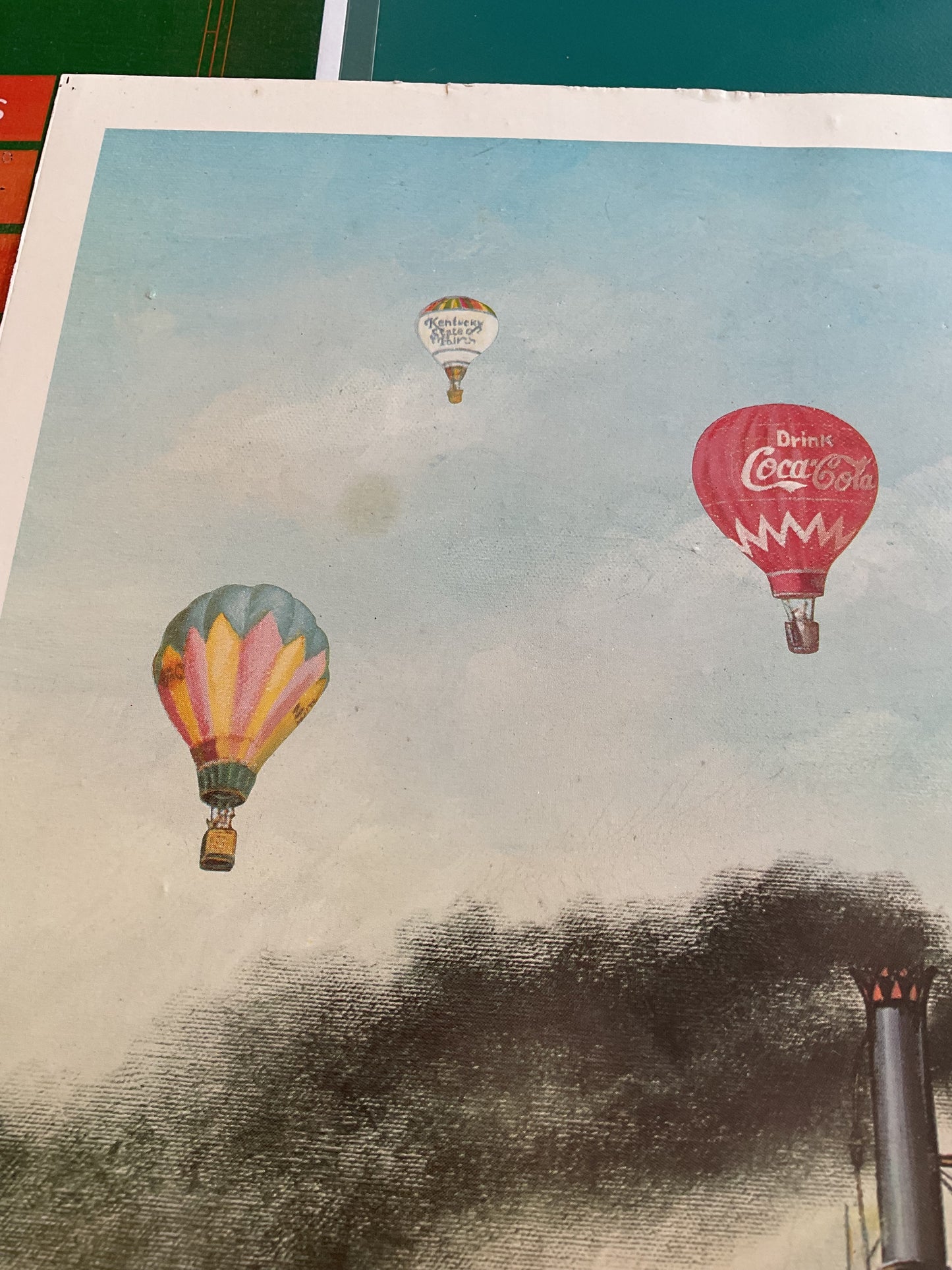C.W. Vittitow “Steam and Hot Air” Print 1989