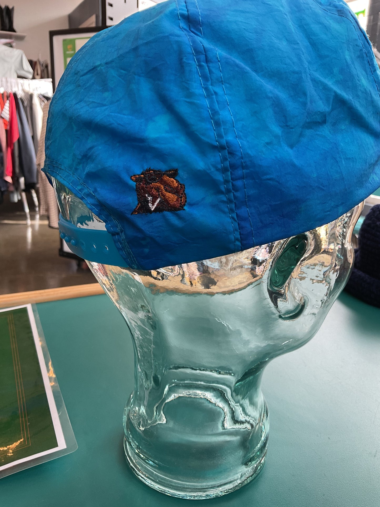 Vintage Joe Camel Tobacco Hat Light Blue