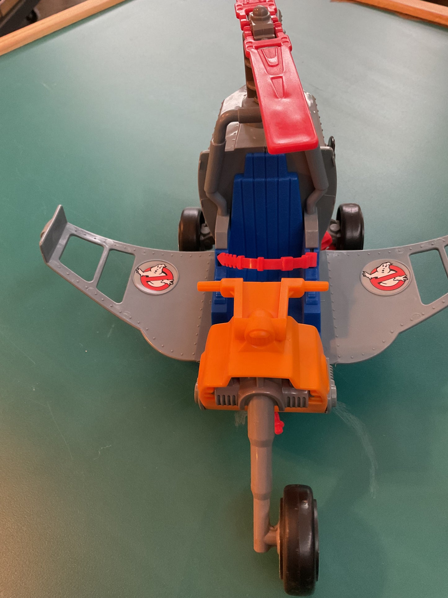 Vintage Ghostbusters Ecto-2 Helicopter Car Toy all Parts Working