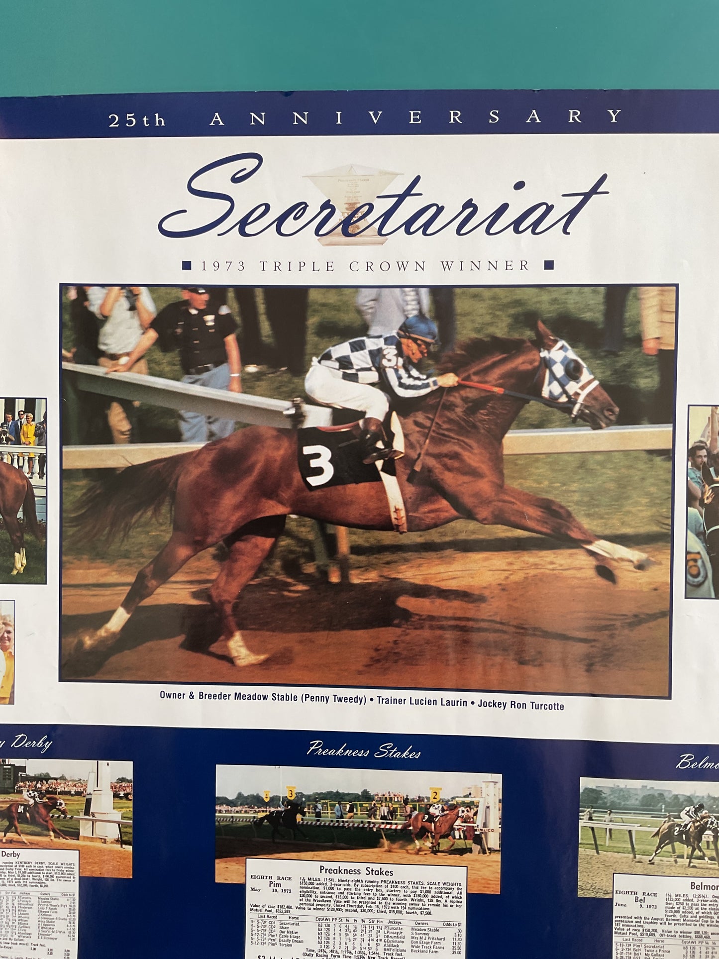 Secretariat 25th Anniversary Poster