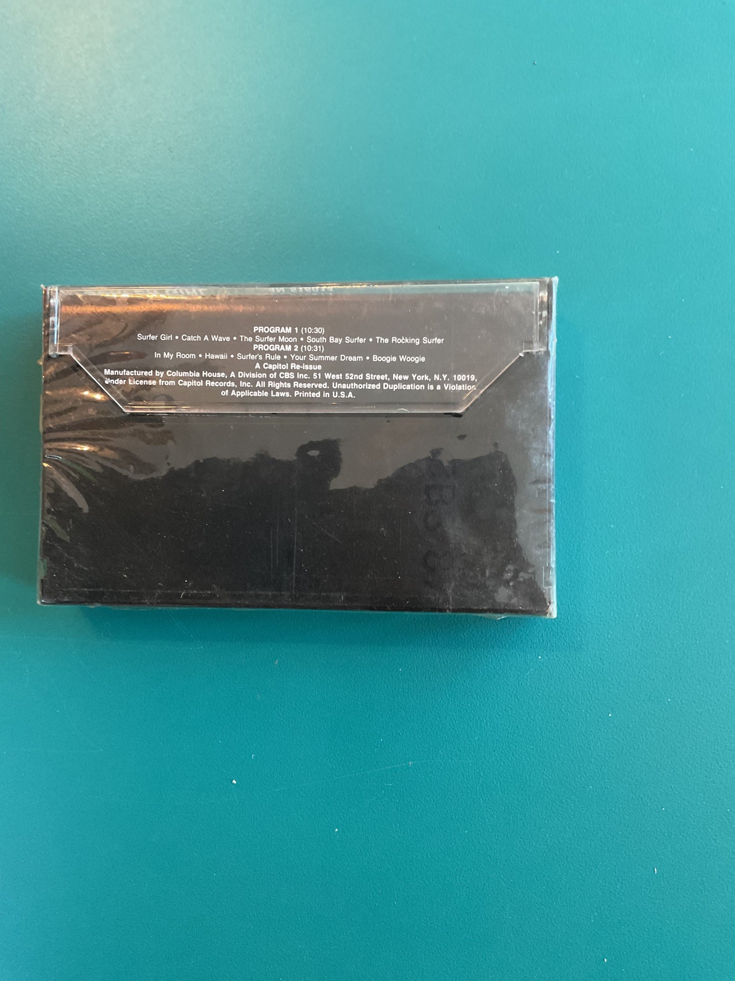 Original Sealed Cassette Tape of Surfer Girl by The Beach Boys