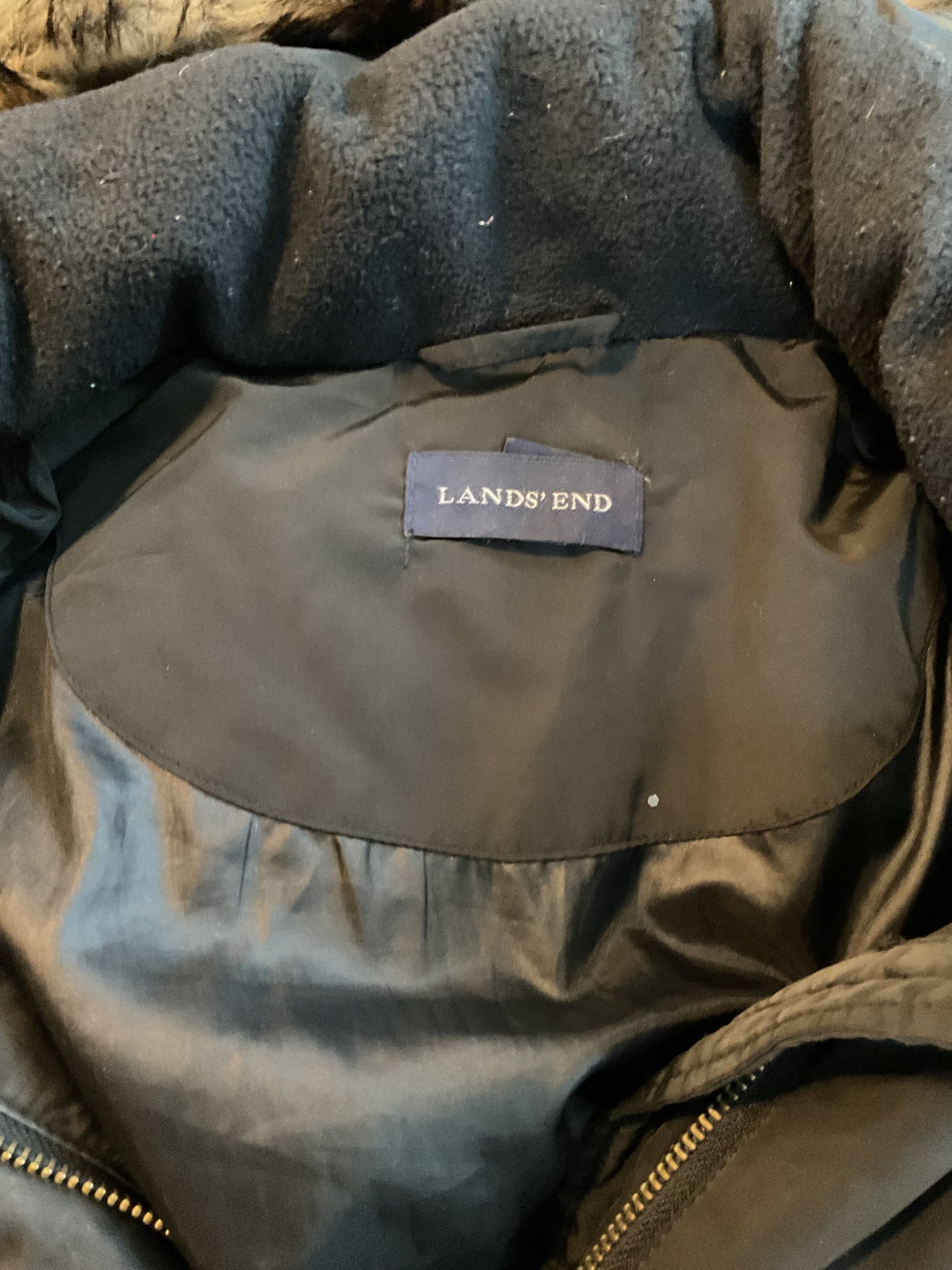 Women’s Large Lands End Insulated Winter Coat