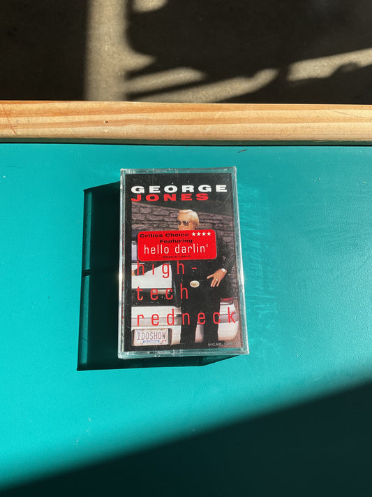 George Jones High Tech Redneck Unopened Cassette