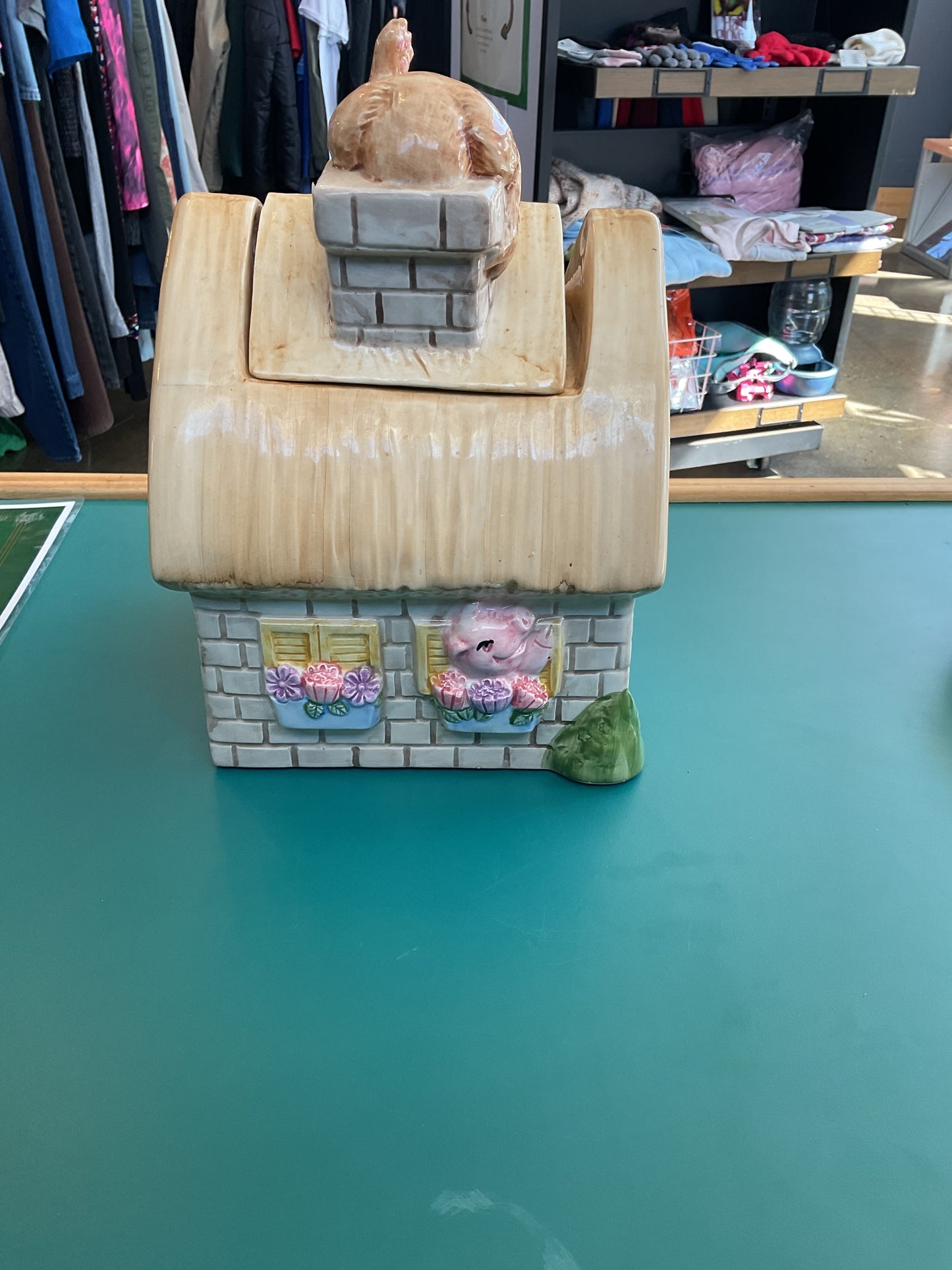 Three Little Pigs Fun Cookie Jar