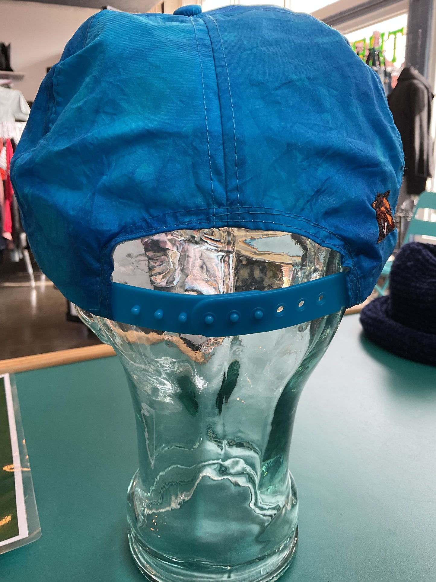 Vintage Joe Camel Tobacco Hat Light Blue