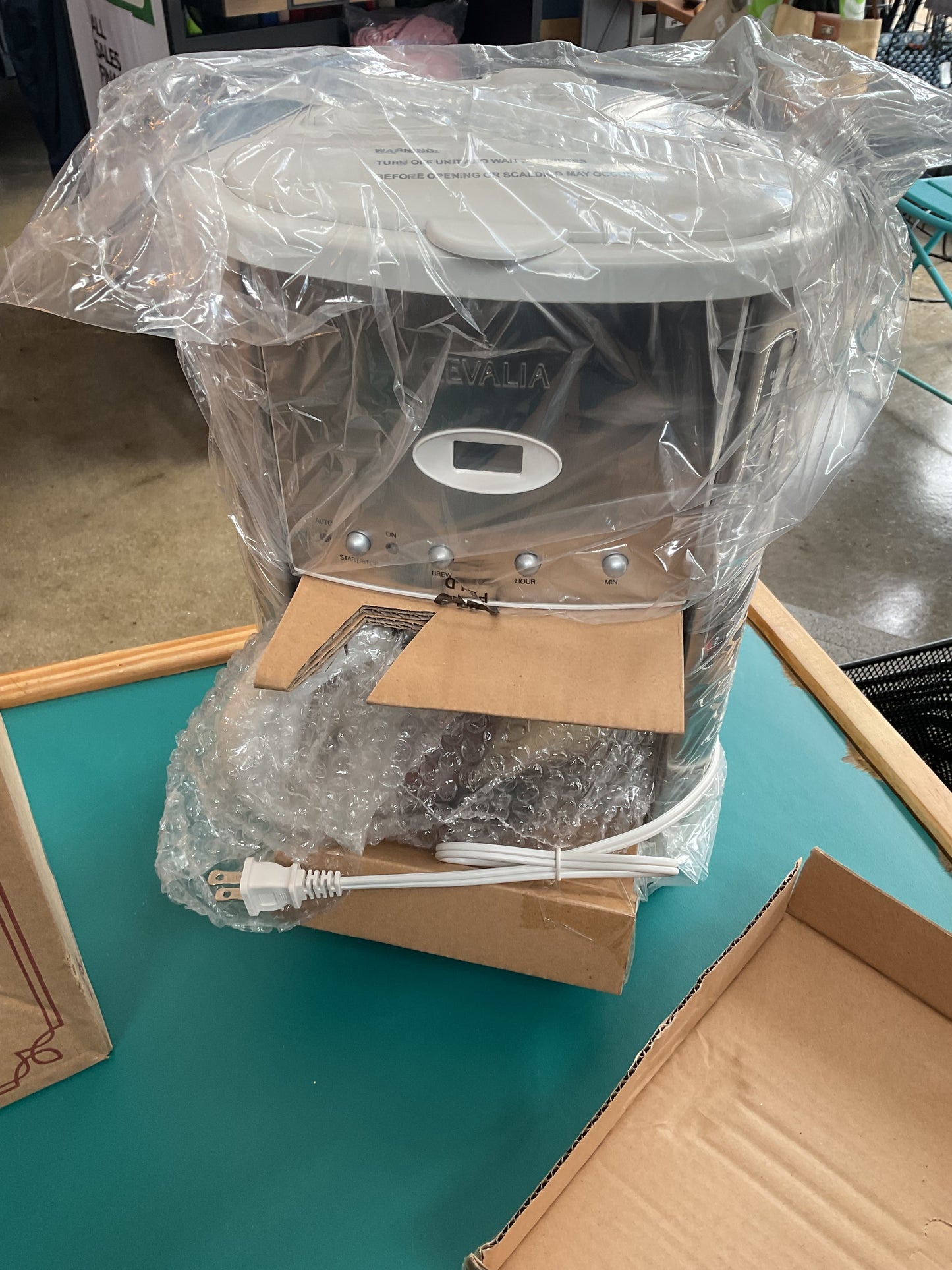 Gevalia 12 Cup Programmable Coffee Maker Unused Open Box