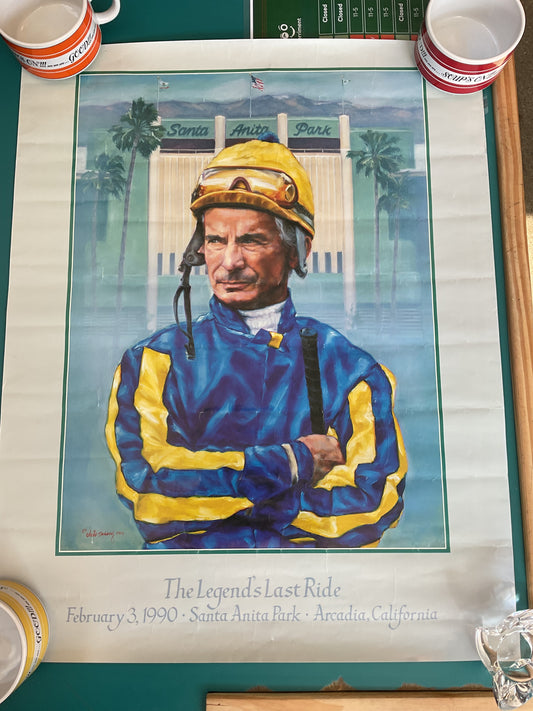 The Legend’s Last Ride Willie Shoemaker by Celeste Susany