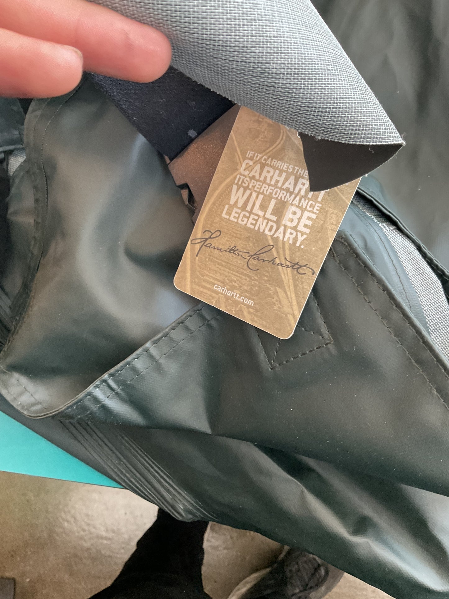 Carhartt XL Tall Waders Rain Suit New