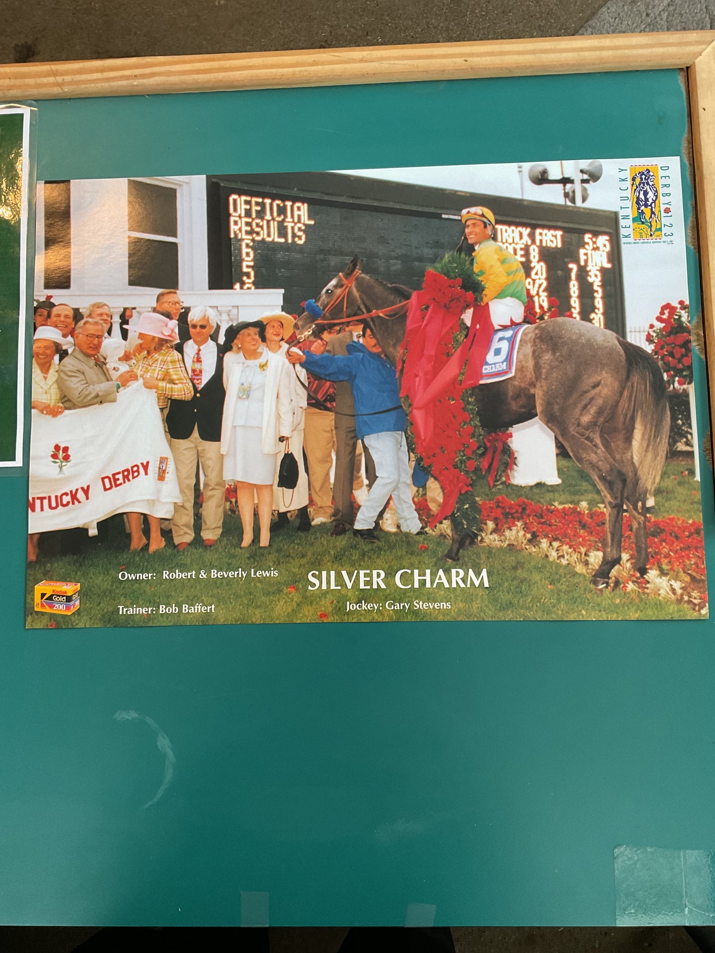 Silver Charm Kentucky Derby 123 1997 Winner’s Circle Photo