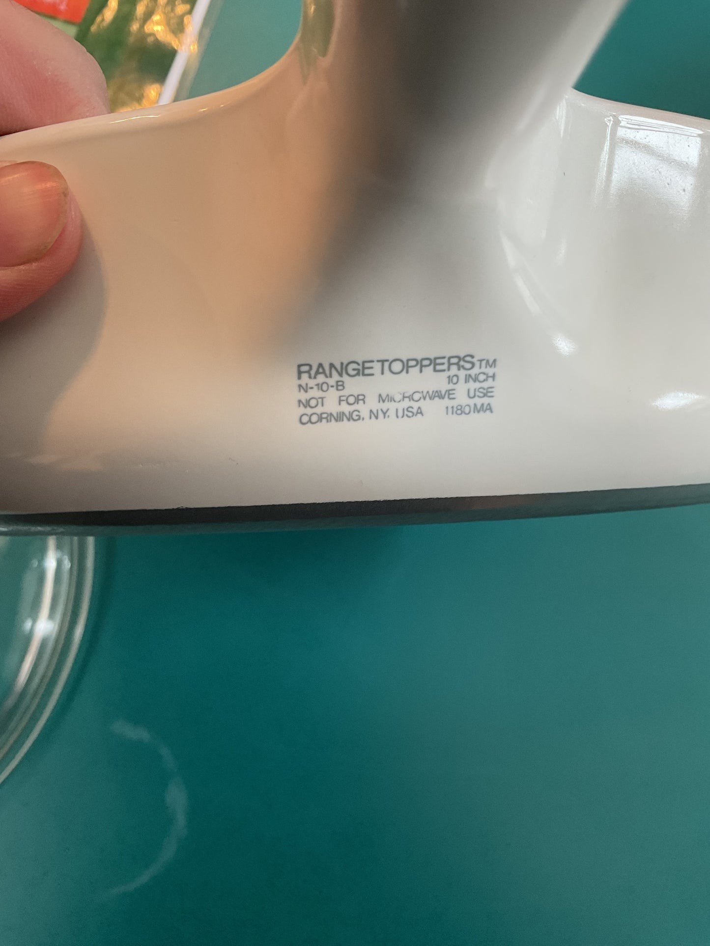 Set of Two High Quality Corning ware Rangetoppers 8.5” and 10”