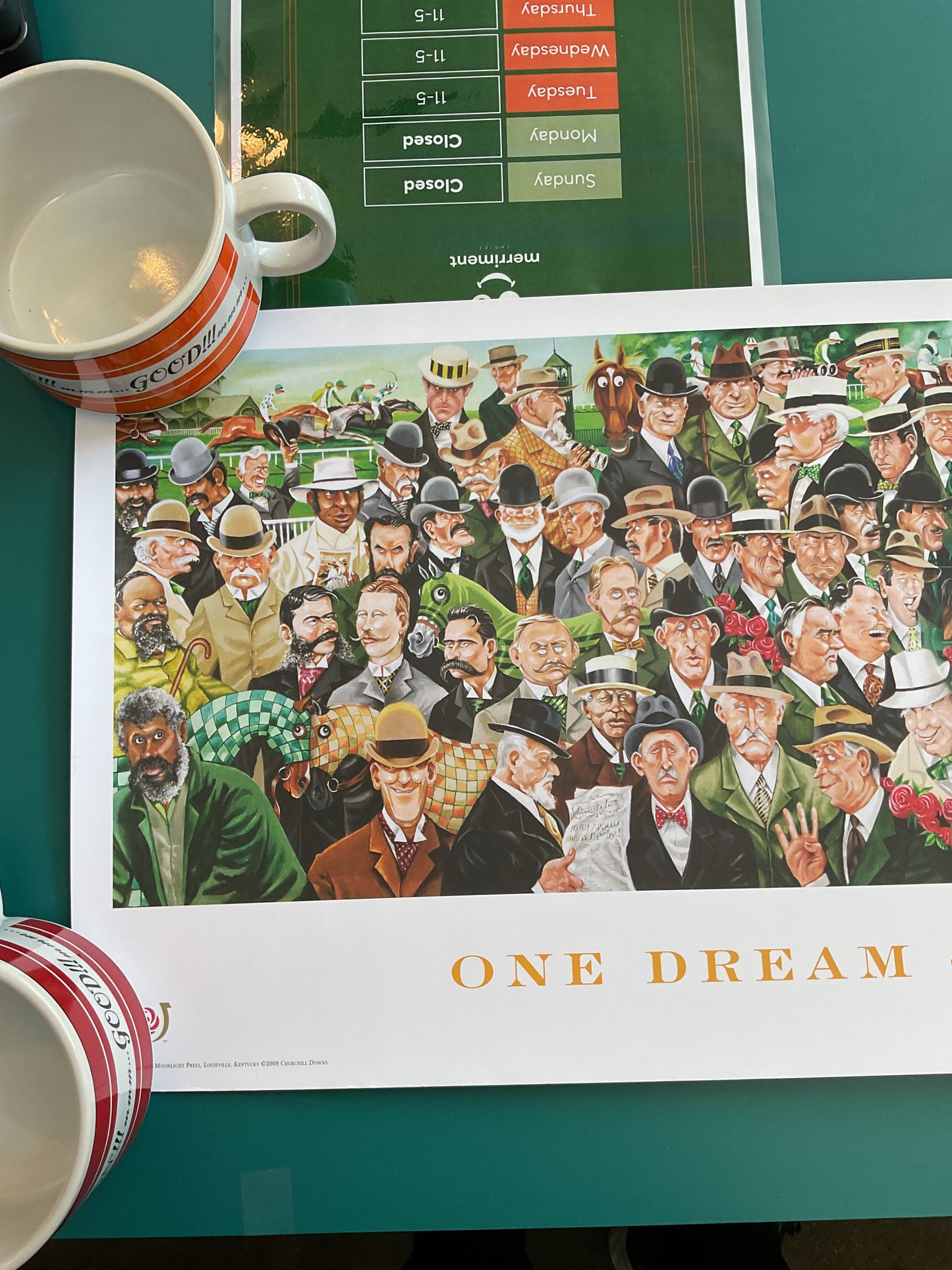 One Dream - Thousands of Dreamers Poster signed by Pierre Bellocq