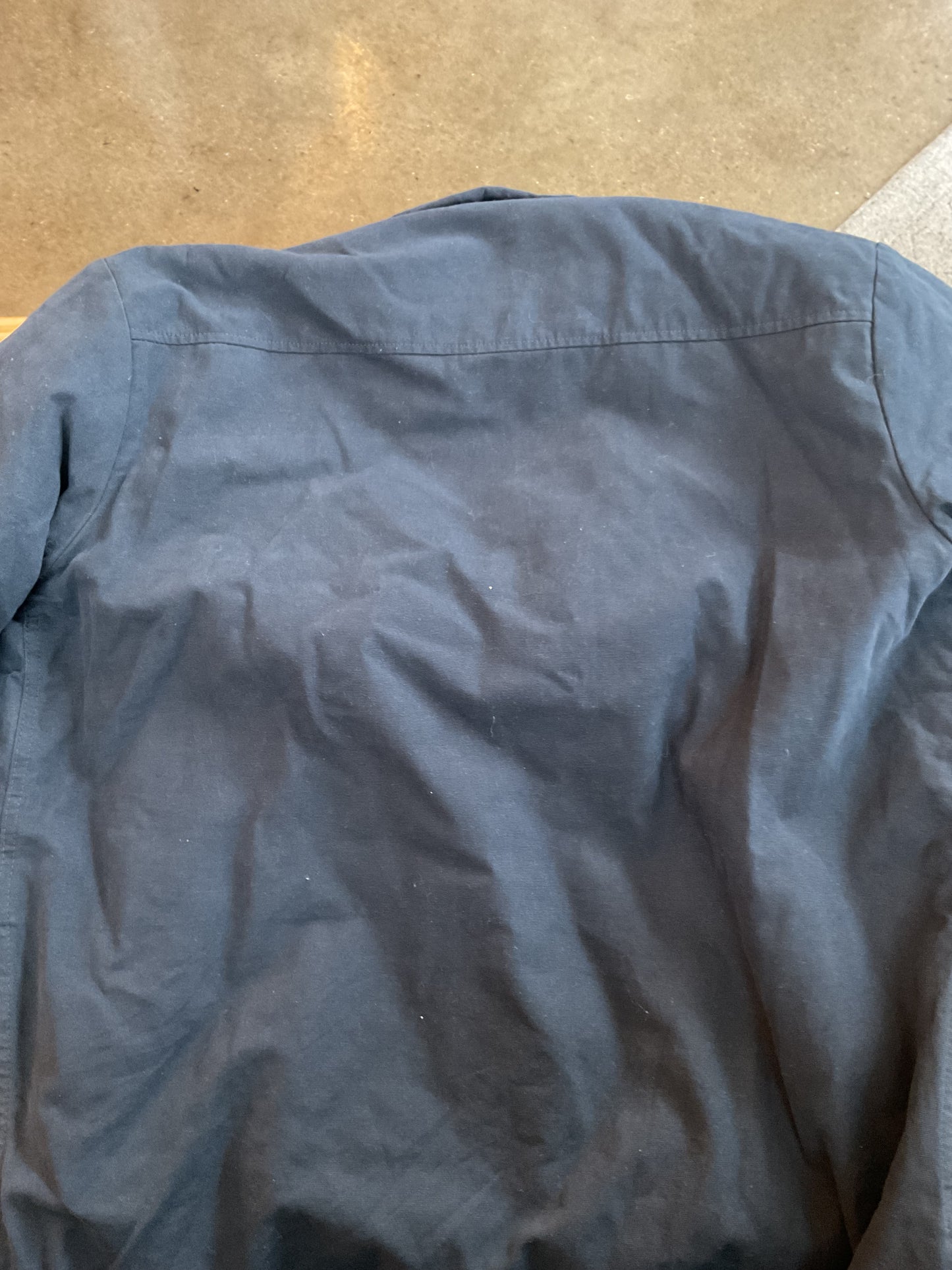 Washed Dark Blue Dickies XLT Quilted Coat