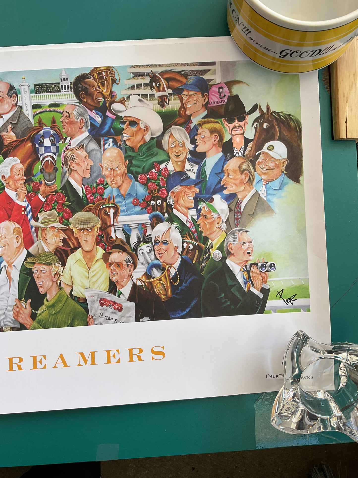 One Dream - Thousands of Dreamers Poster signed by Pierre Bellocq