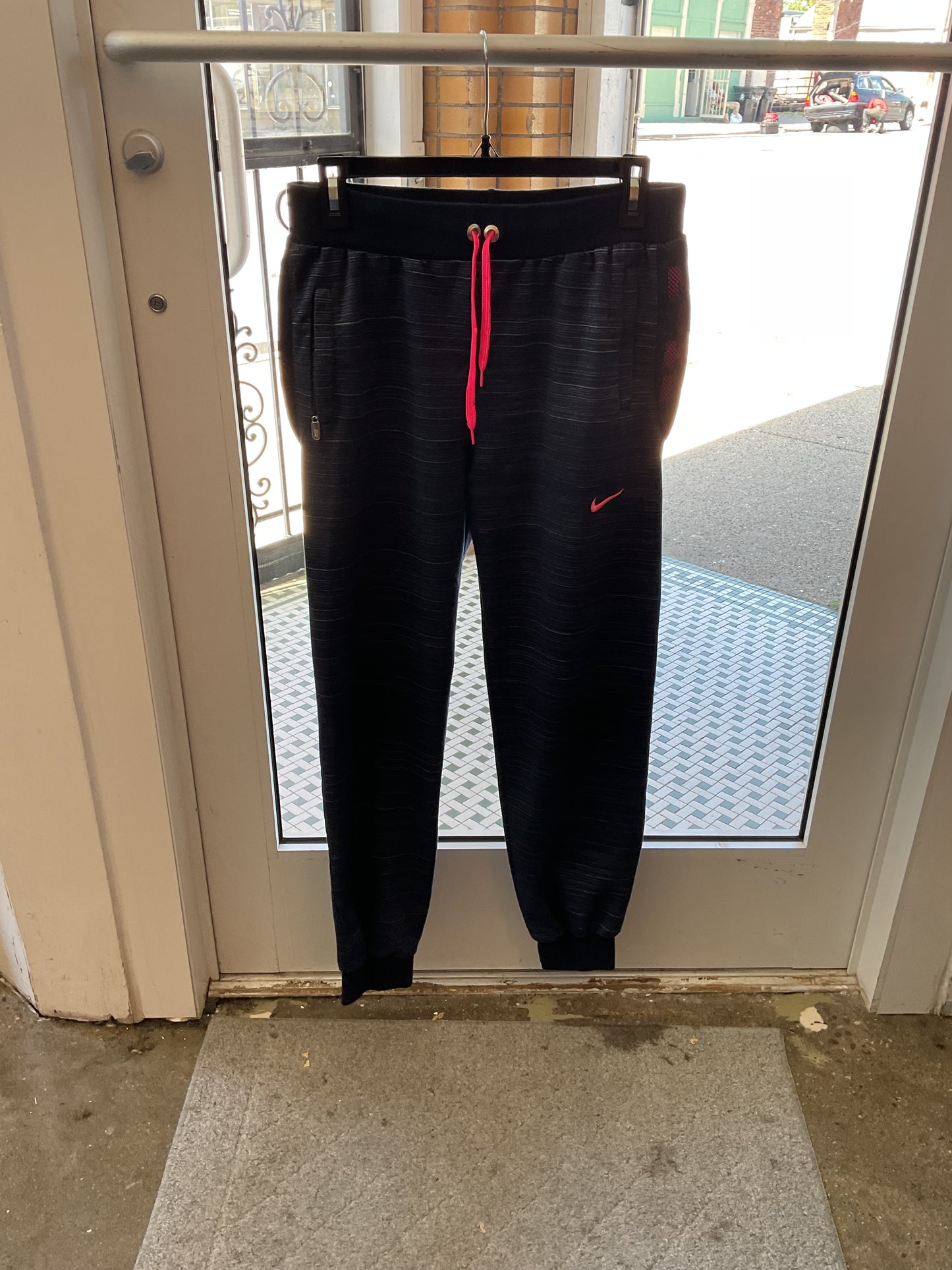 Nike Air Women’s Black and Pink Sweatsuit