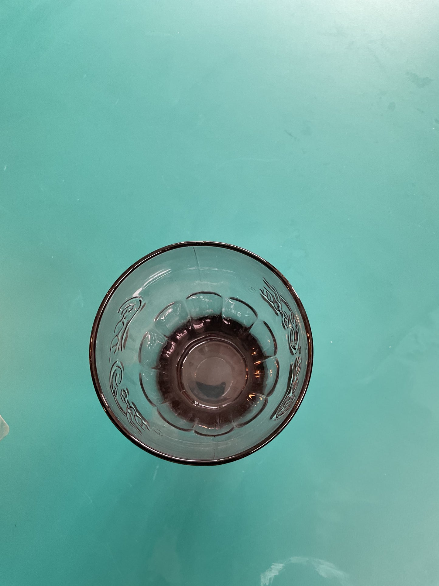 Vintage Purple Tinted Coca-Cola Glass