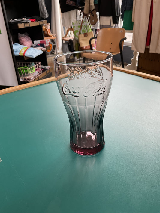 Vintage Purple Tinted Coca-Cola Glass
