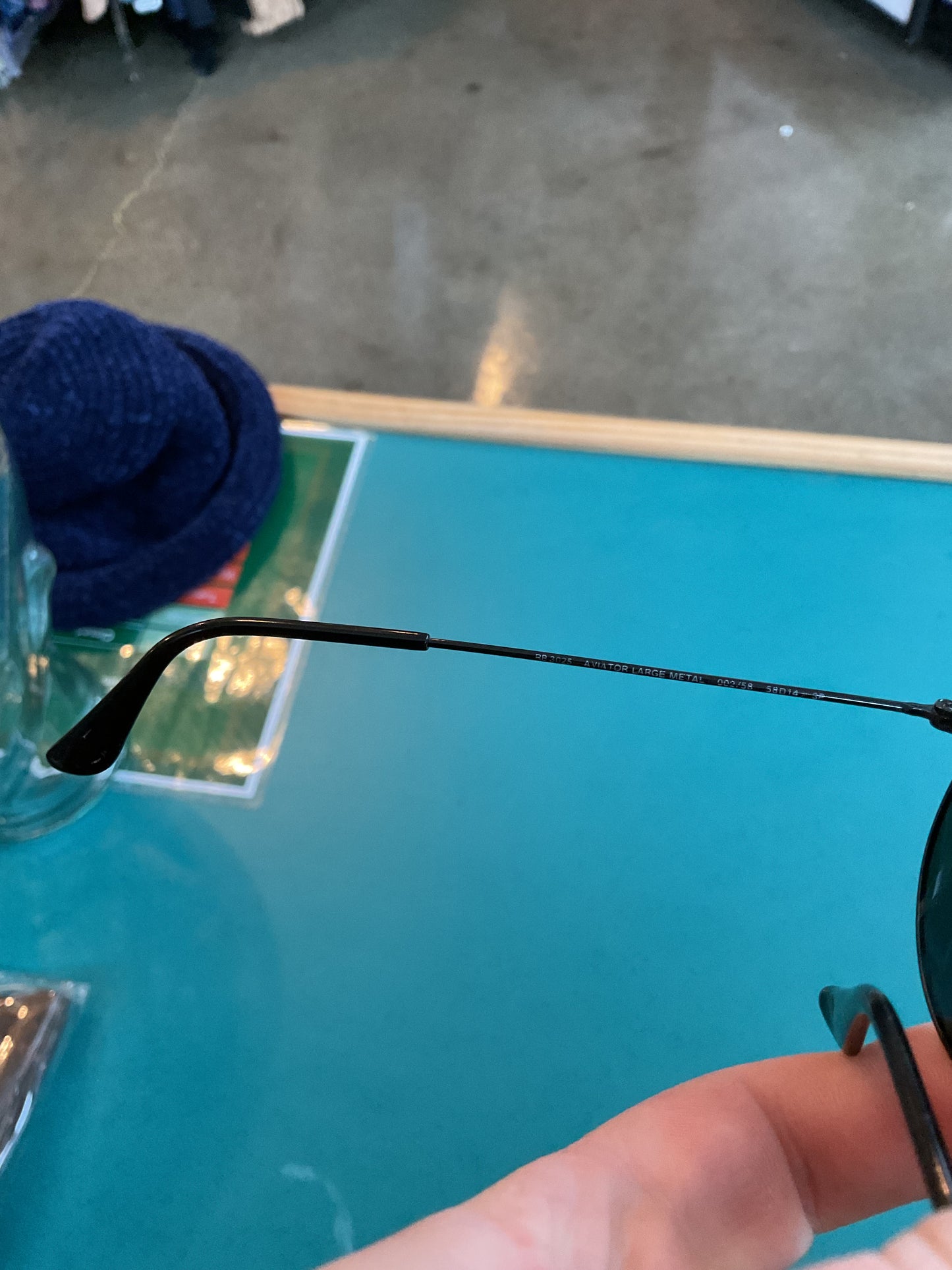 Ray-Ban P Aviator Polarized Sunglasses Made in Italy
