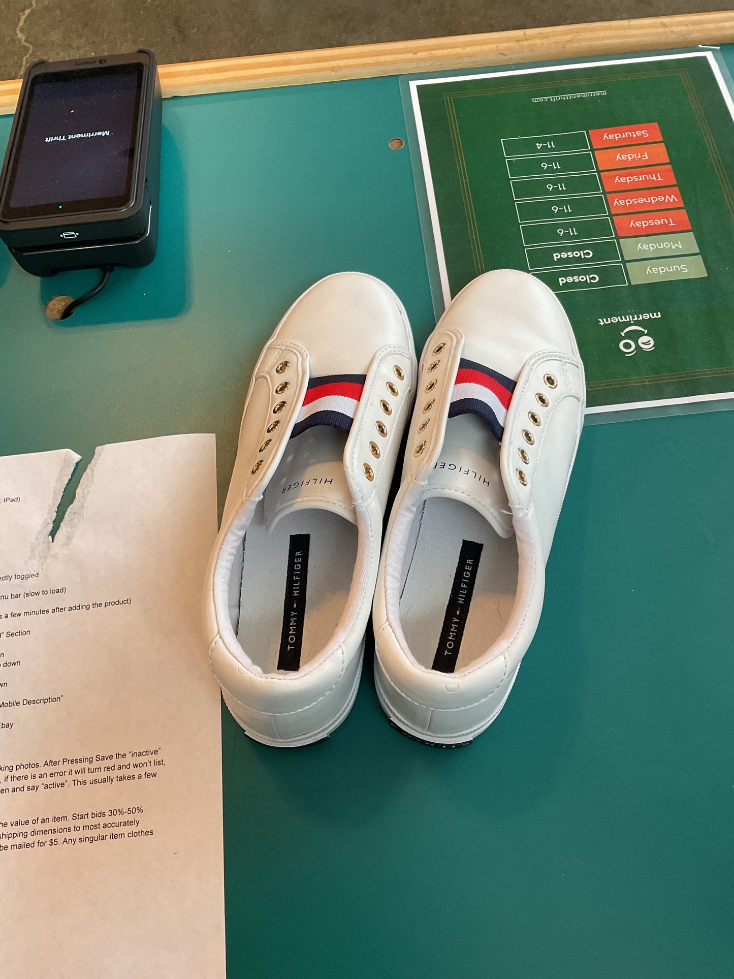 Size 8 Women’s Tommy Hilfiger Slip On Shoes