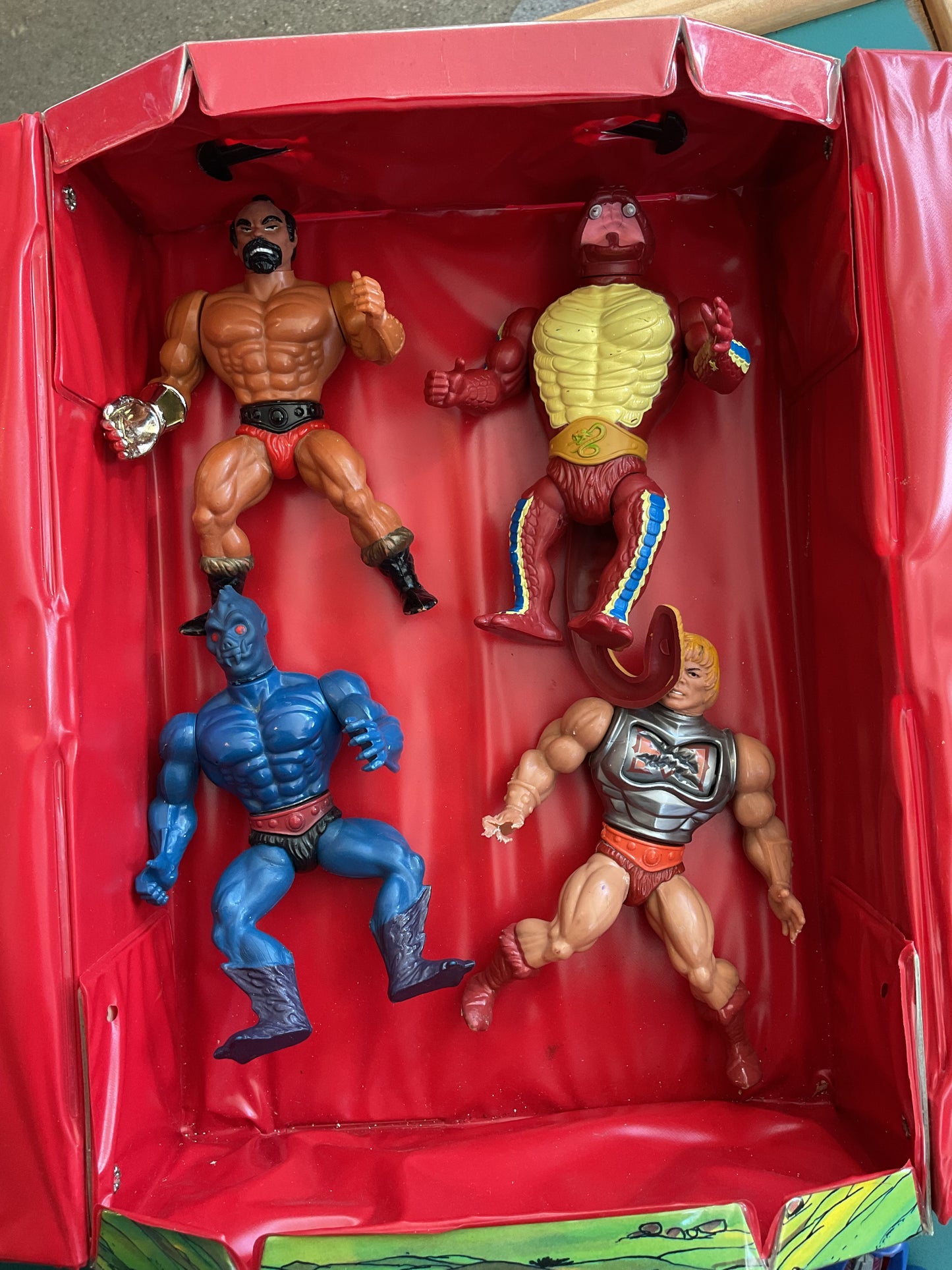 Lot of 8 Masters of The Universe MOTU