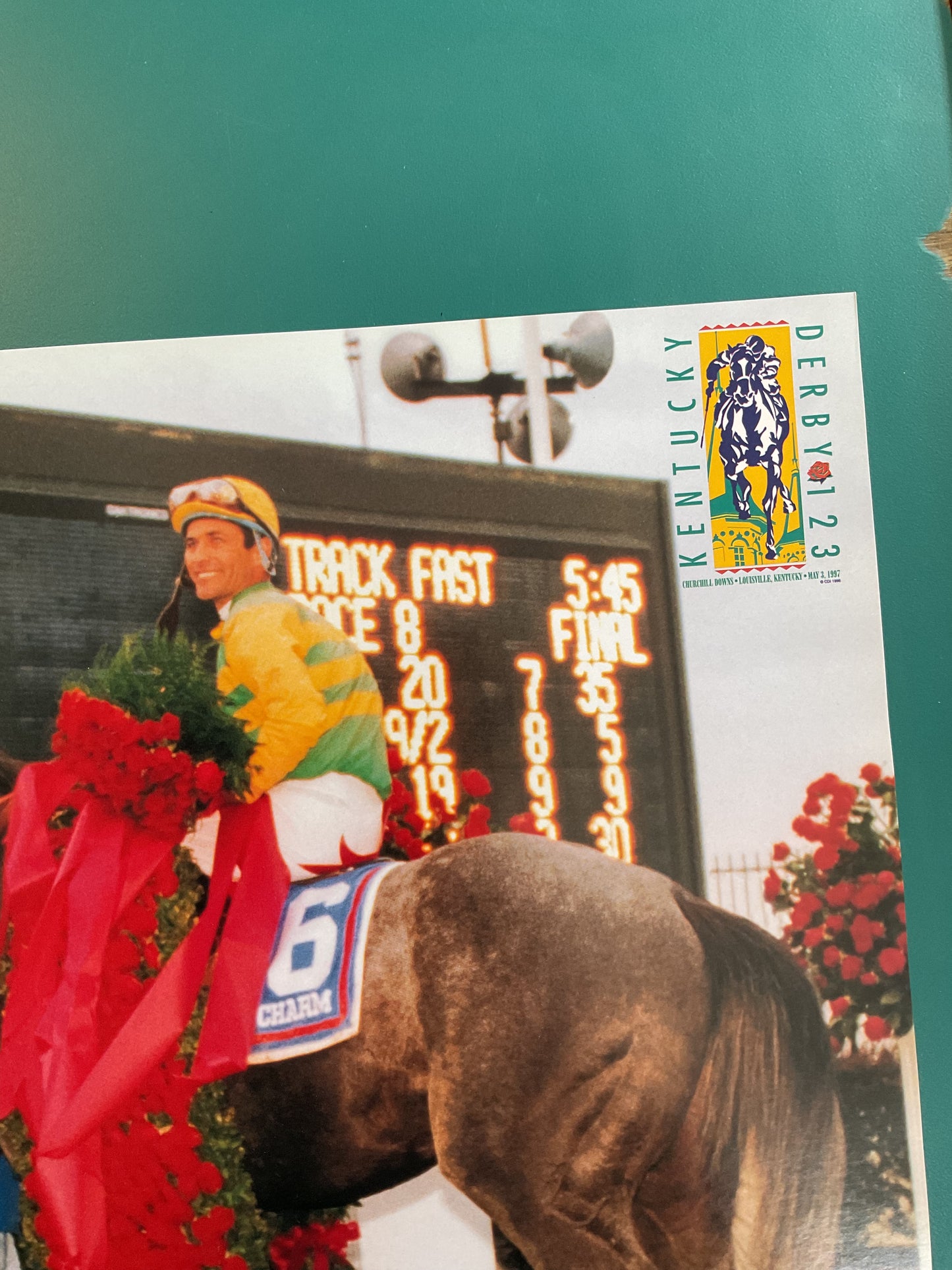 Silver Charm Kentucky Derby 123 1997 Winner’s Circle Photo