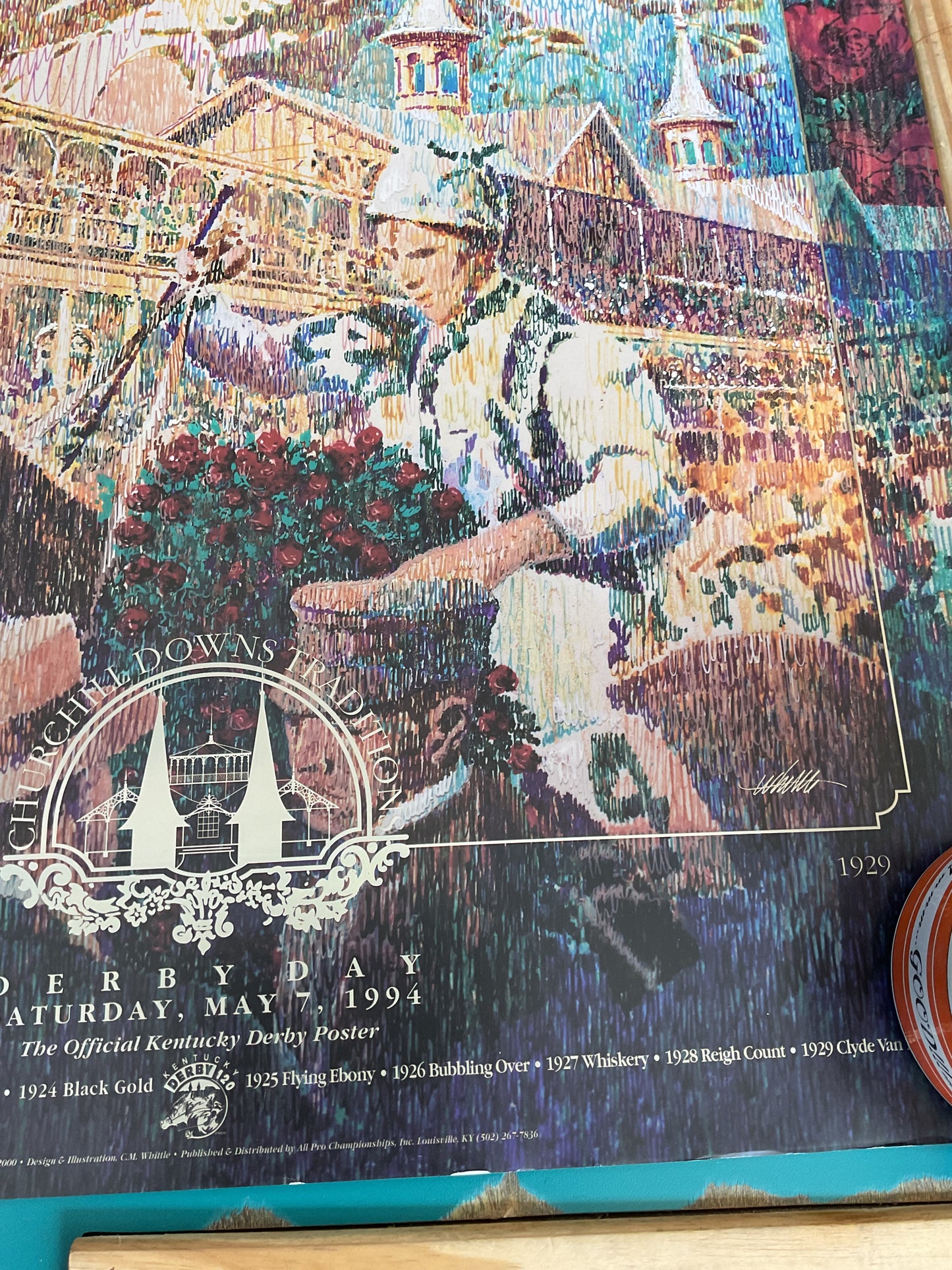 The Official Kentucky Derby Poster 1994 120th Kentucky Derby